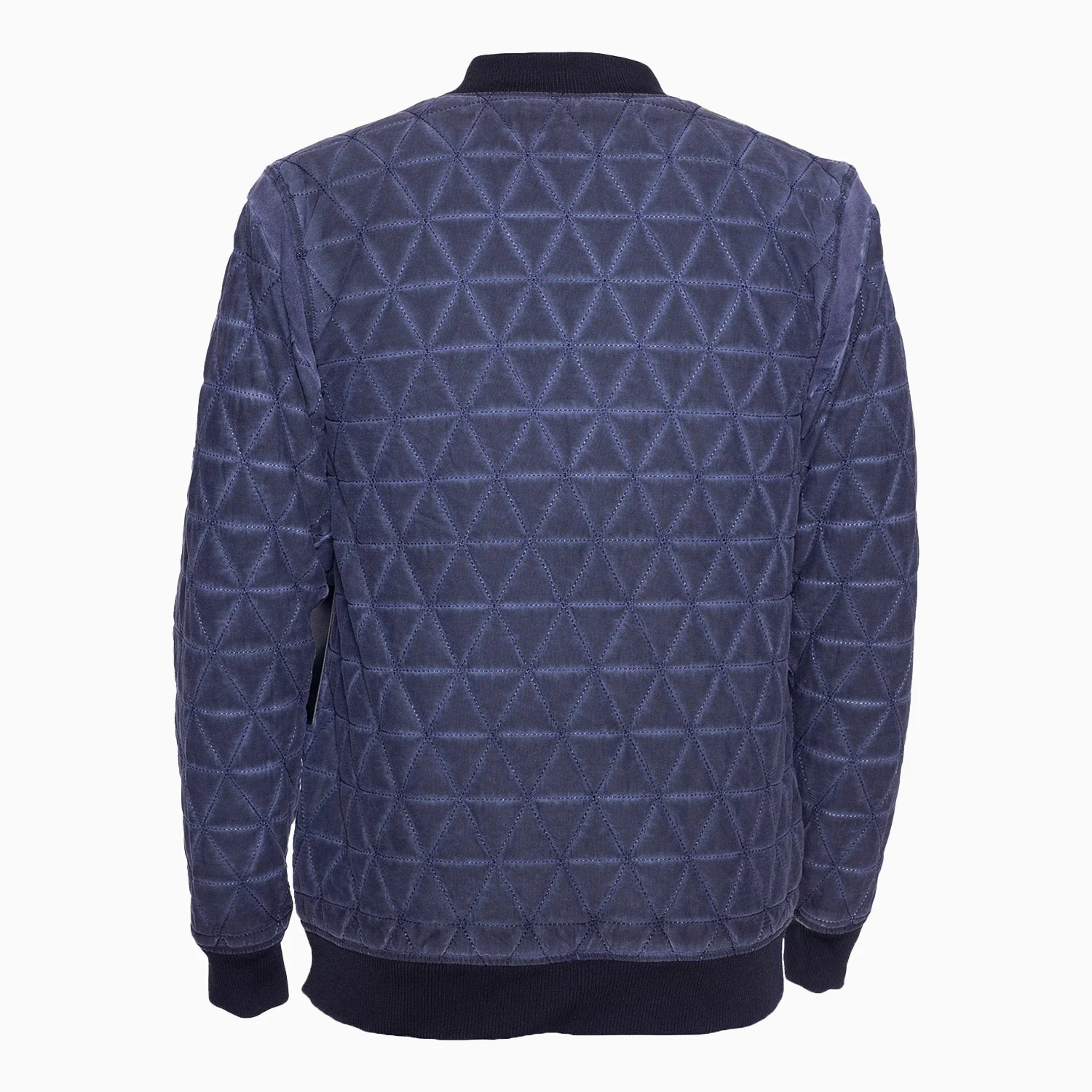 Men's Brian Cold Dye Quilted Bomber Jacket - Image 2