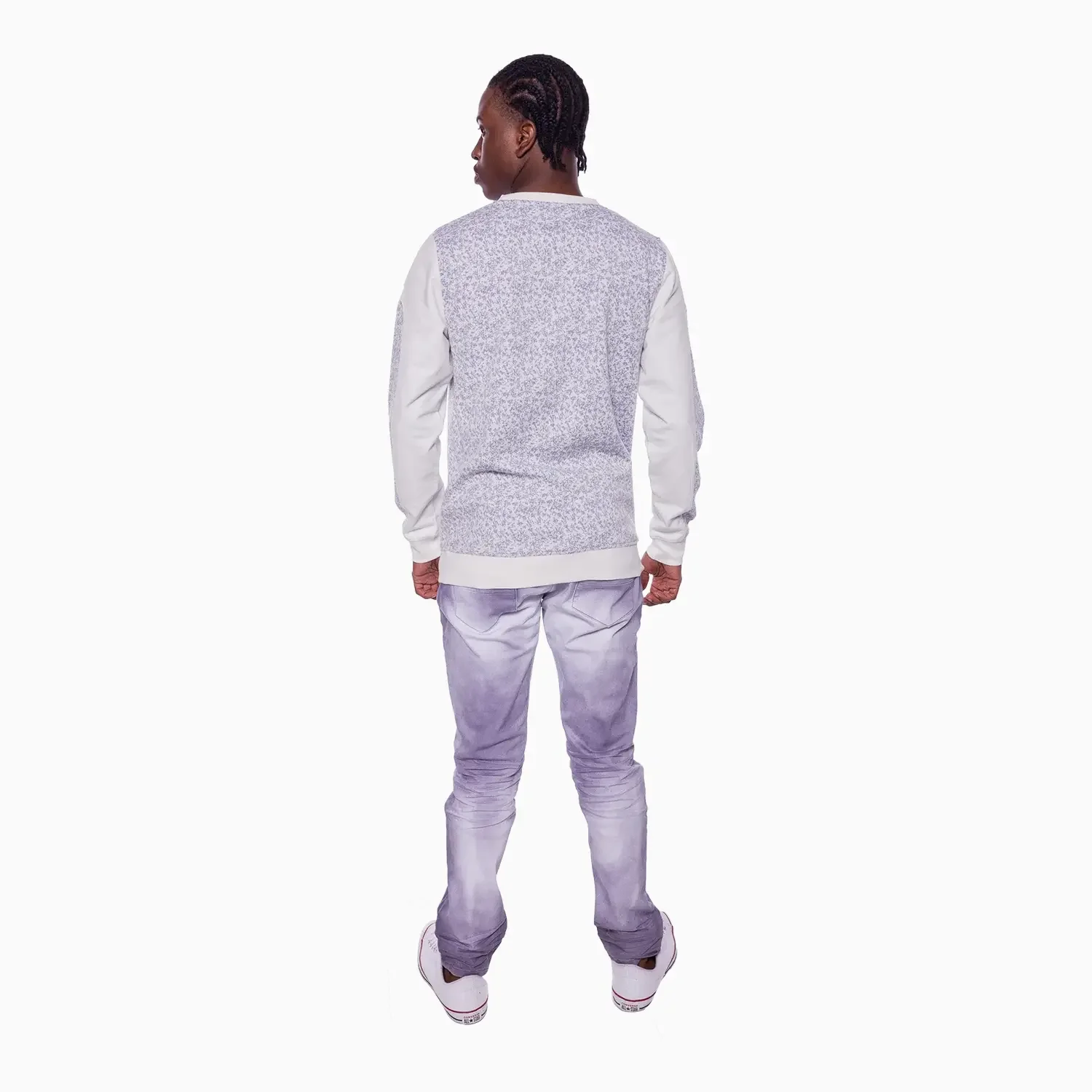 Men's Caspian Twill Jean With Hand Spray Pant - Image 5
