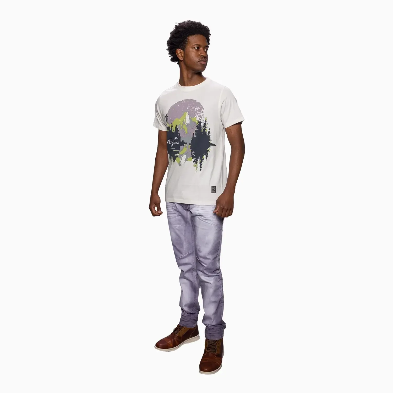 Men's Josiah Graphic Print T-Shirt - Image 4