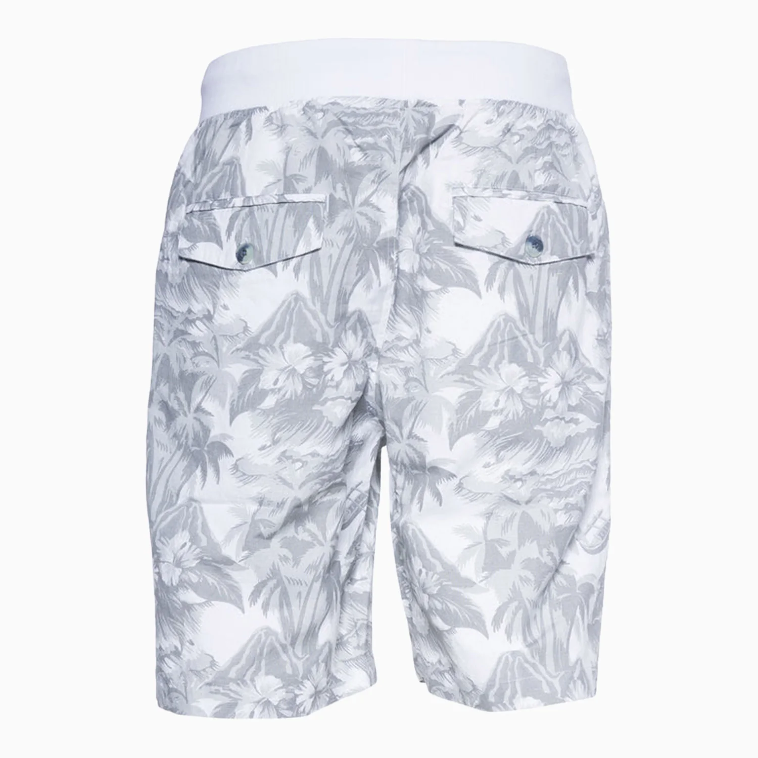Men's Printed Linen Shirt And Shorts Outfit - Image 7