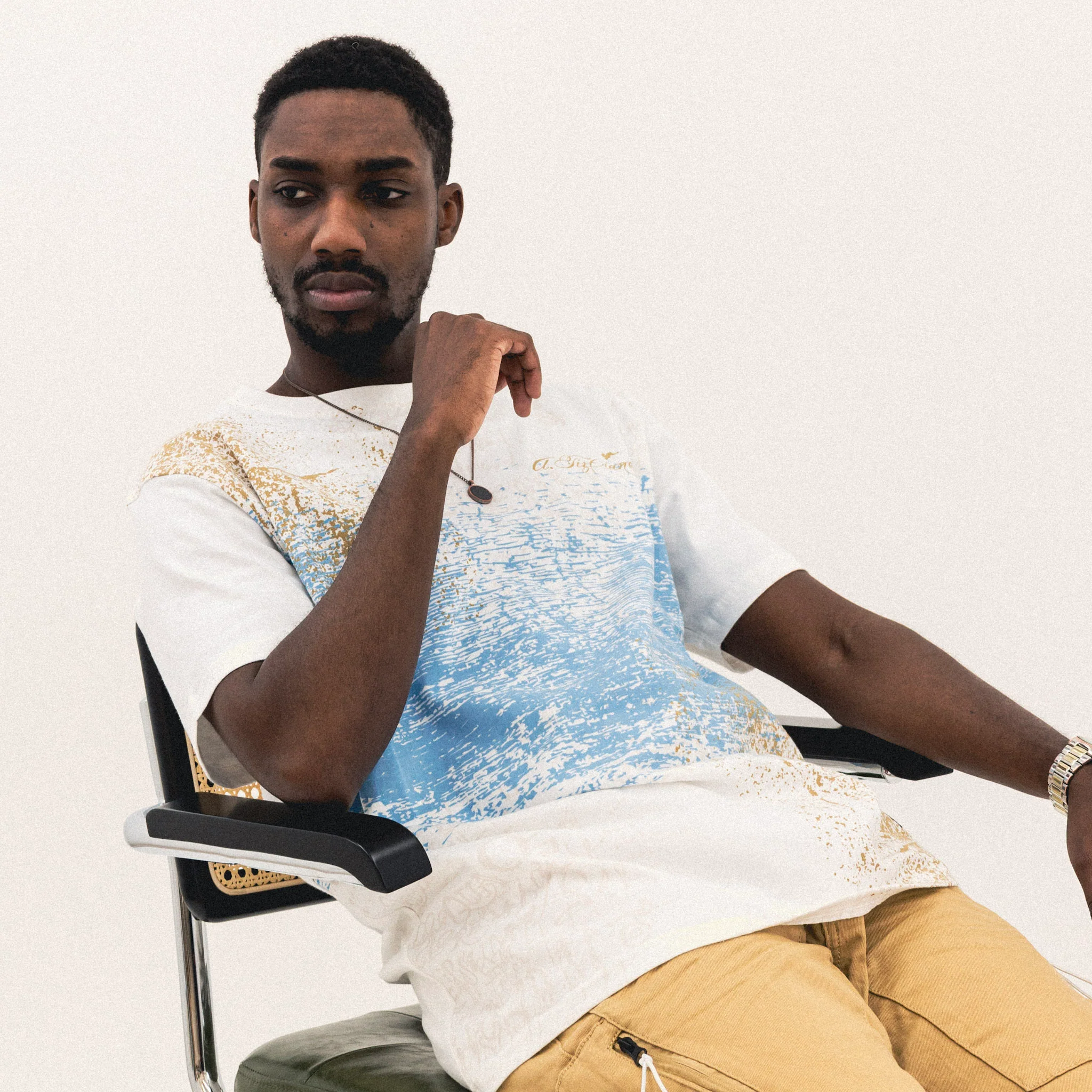 Men's Reubin Graphic Print Short Sleeve T Shirt - Image 3