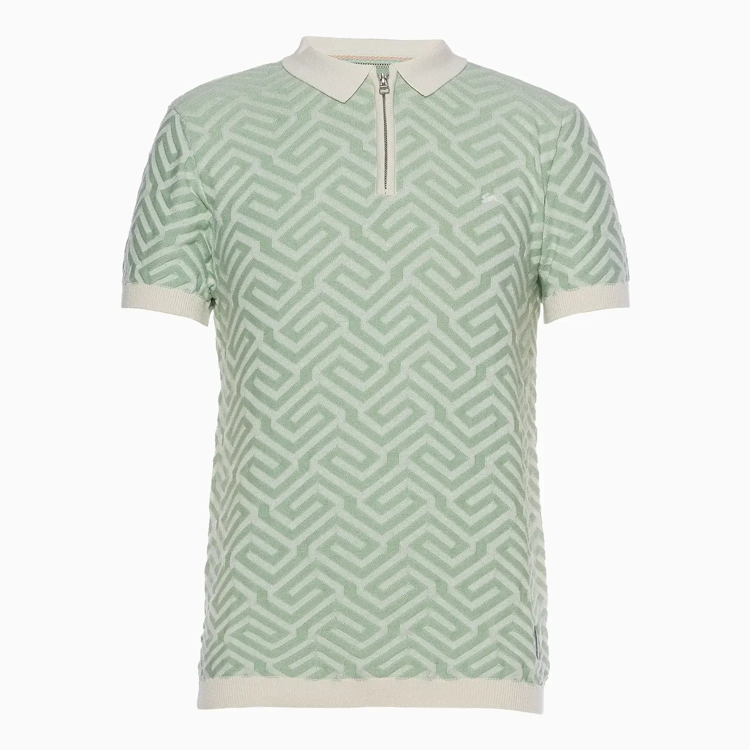 Men's Tboy Jacquard Knit Polo Shirt