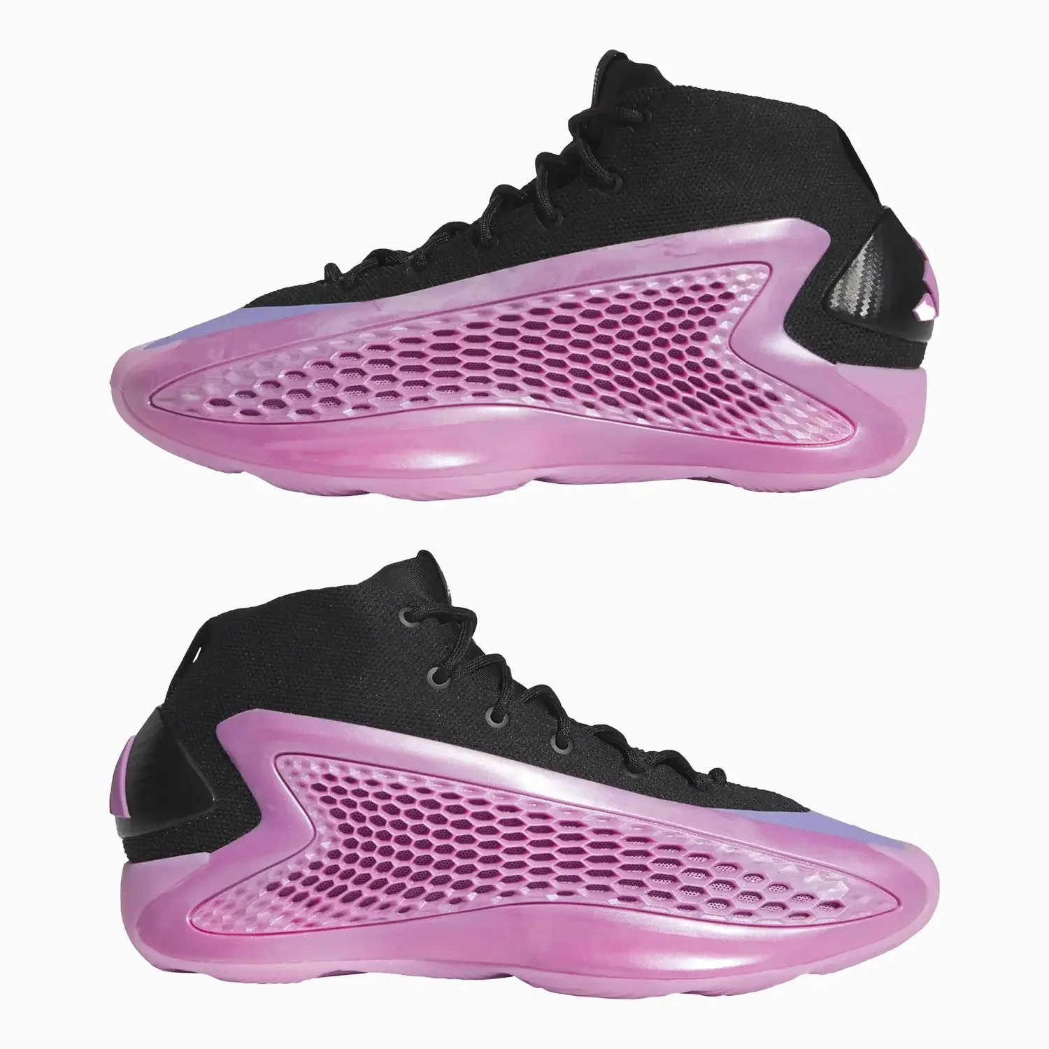 Anthony Edwards 1 "Preloved Purple" Mid Basketball Shoes - Image 3