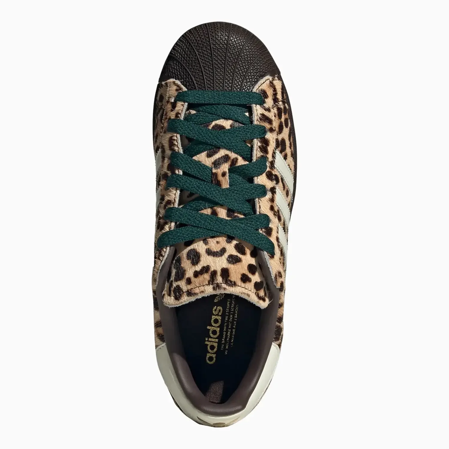 Women's Superstar II "Leopard Dark Brown Ivory" - Image 9