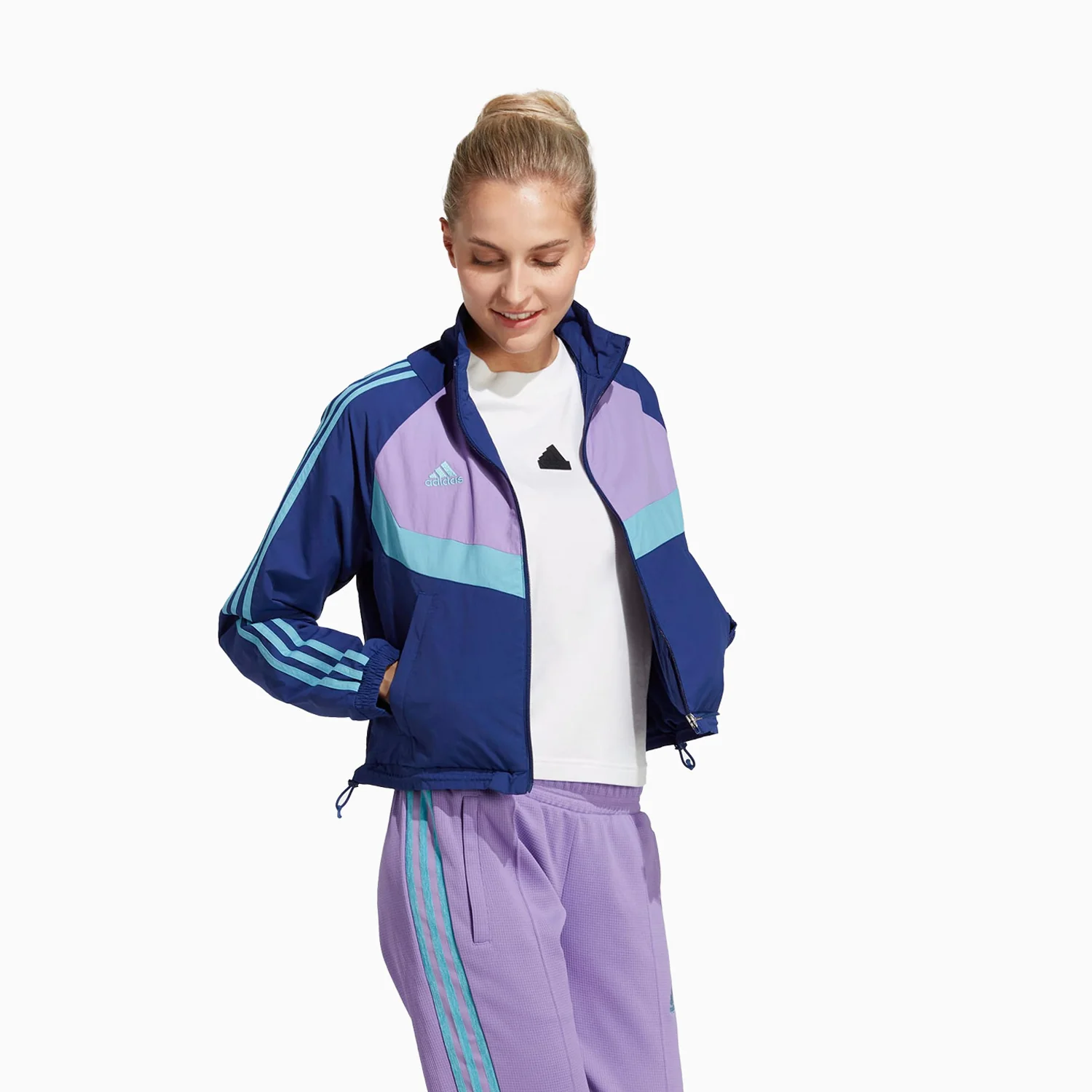 Women's Tiro Woven Track Jacket - Image 3