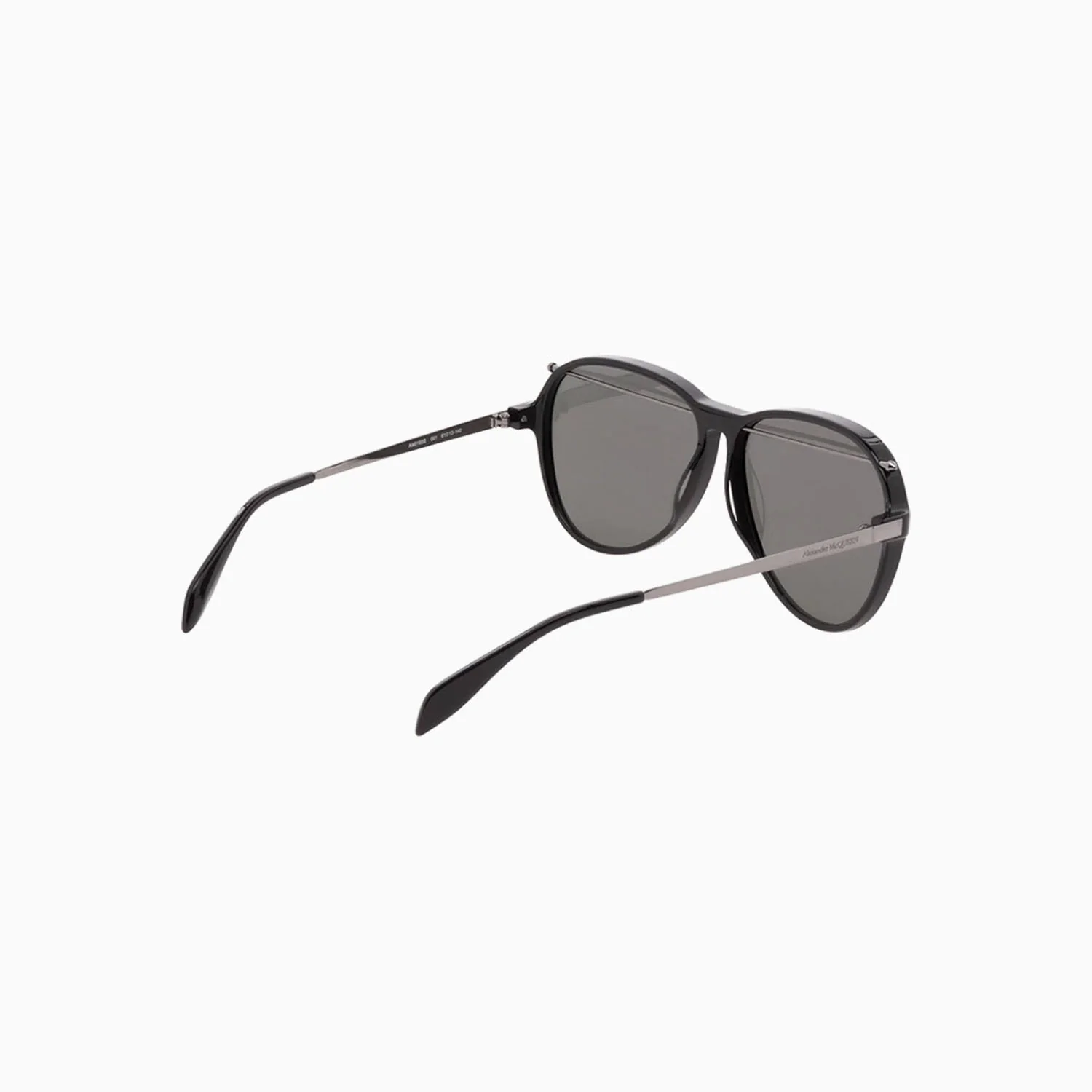 Alexander Mcqueen Black Acetate Sunglasses - Image 4