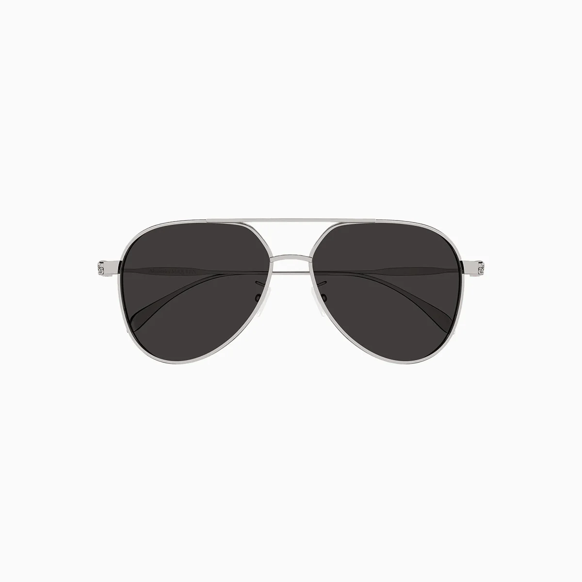Alexander Mcqueen Ruthenium Grey Sunglasses