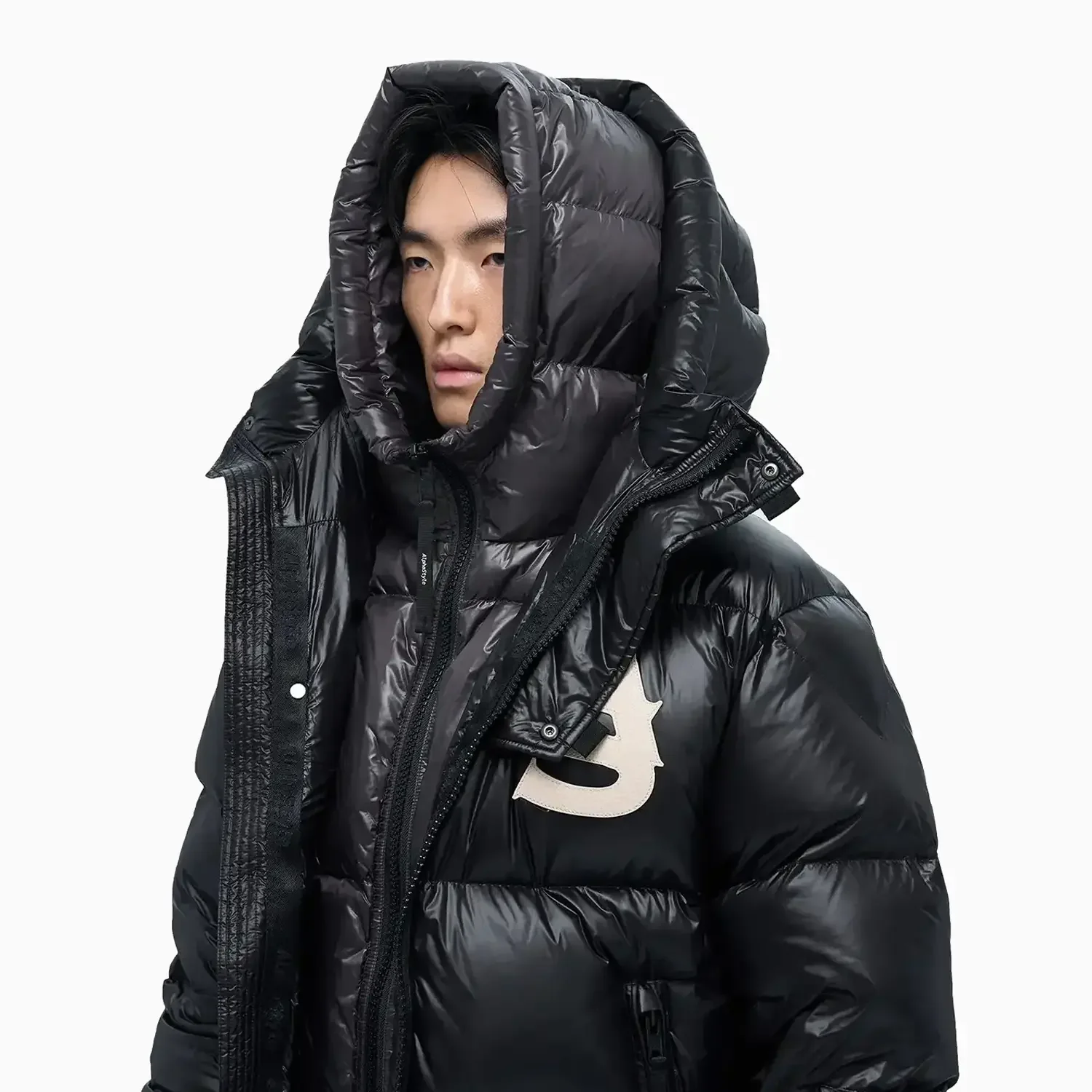 Men's Kudu Double Hood Down Jacket - Image 3