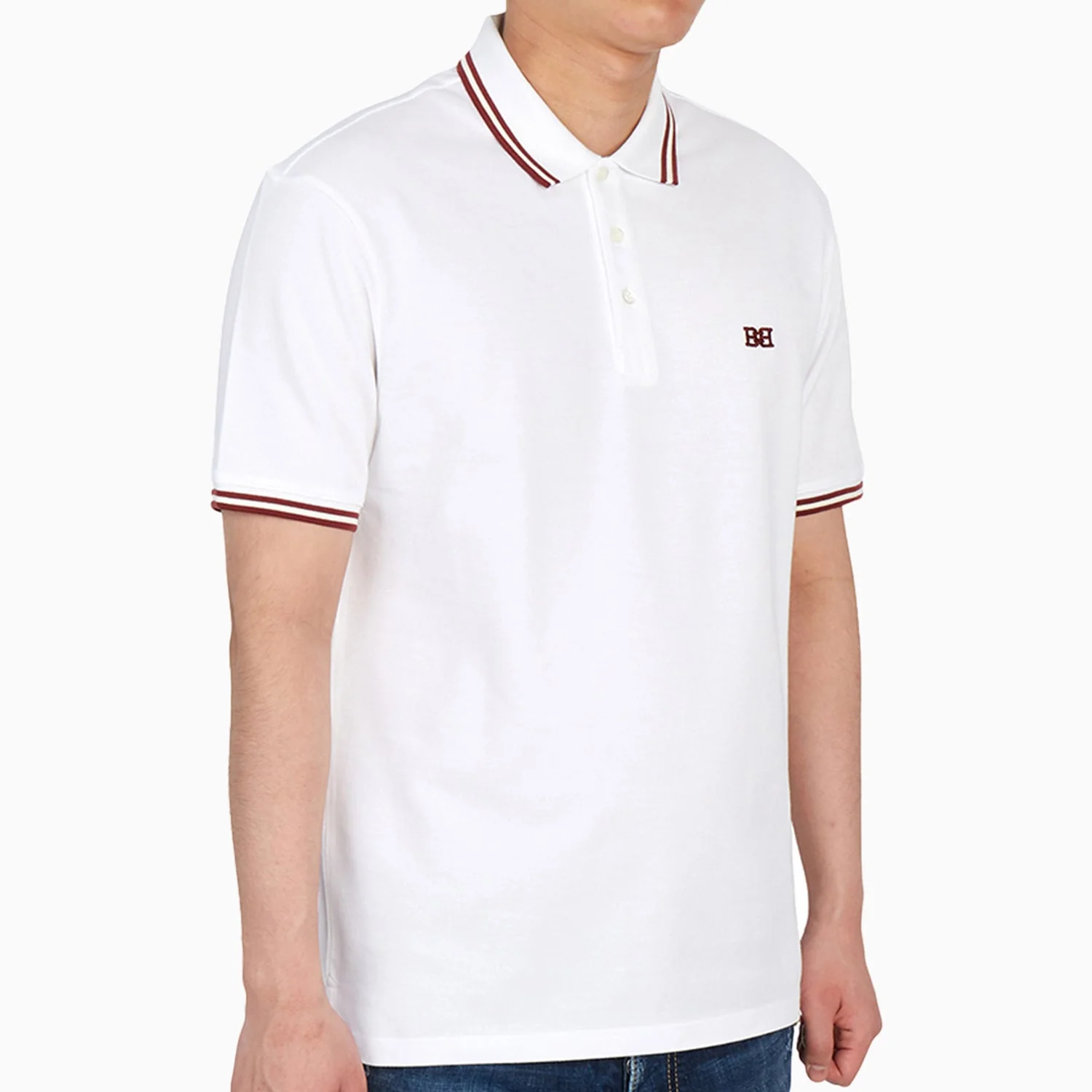 Men's Logo Short Sleeve Polo Shirt - Image 2