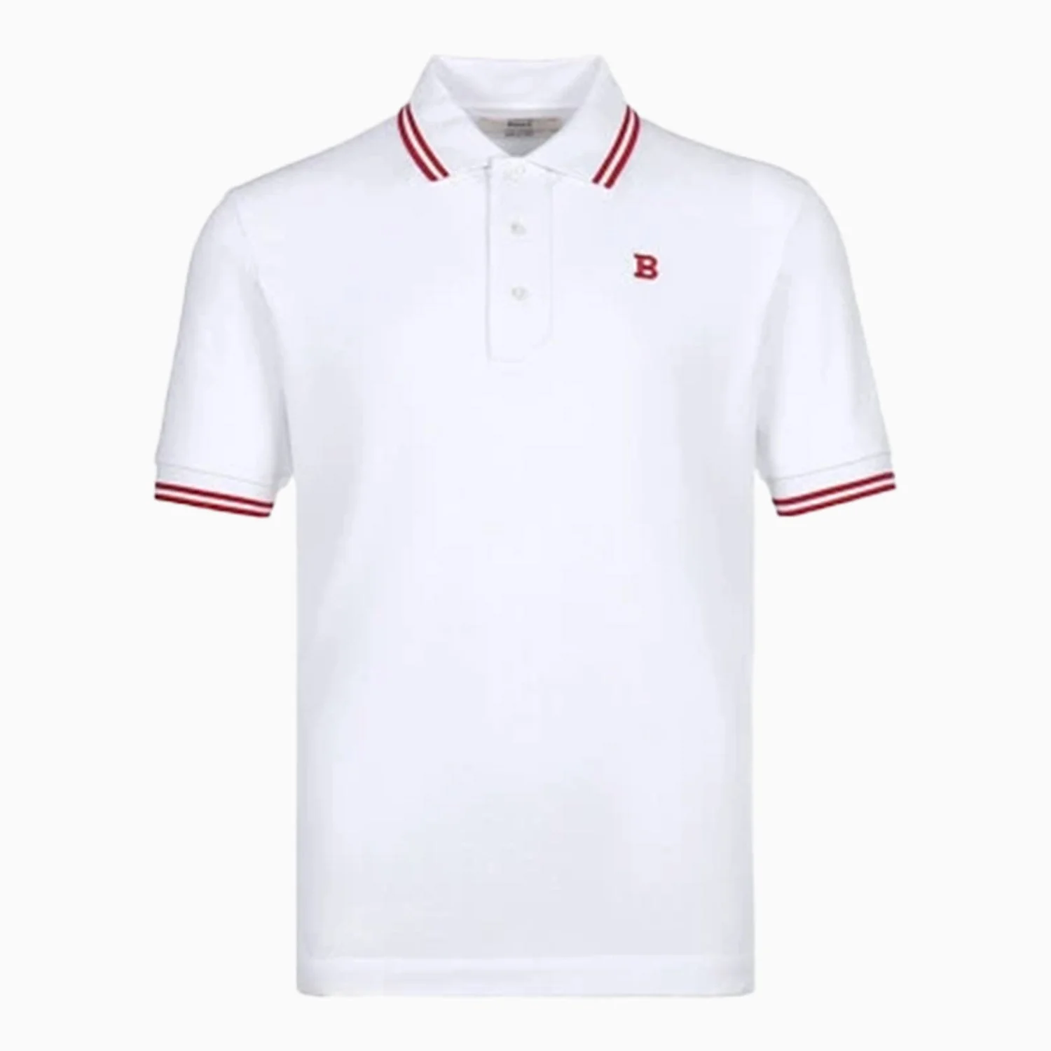 Men's Polo T Shirt In Cotton Piquet - Image 2