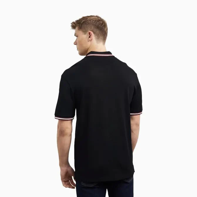 Men's Stripe Polo Shirt - Image 2