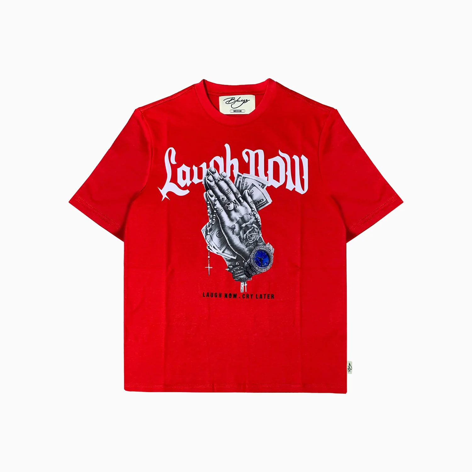 Men's Laugh Now Oversized T-Shirt - Image 7