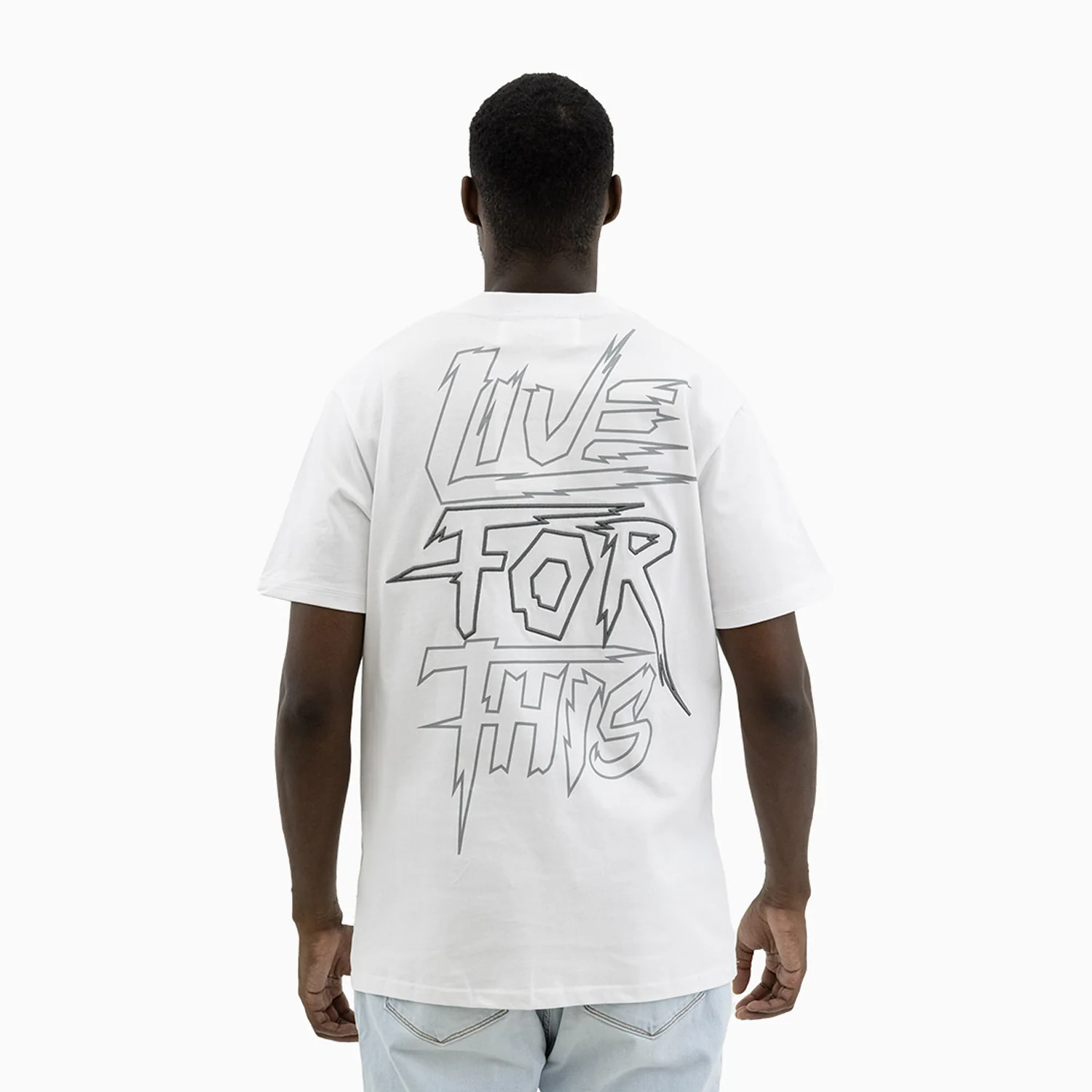 Men's Live For This Oversized T-Shirt - Image 2