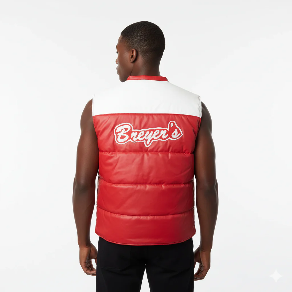 Breyer's Special Edition Leather Puffer Vest - Image 2