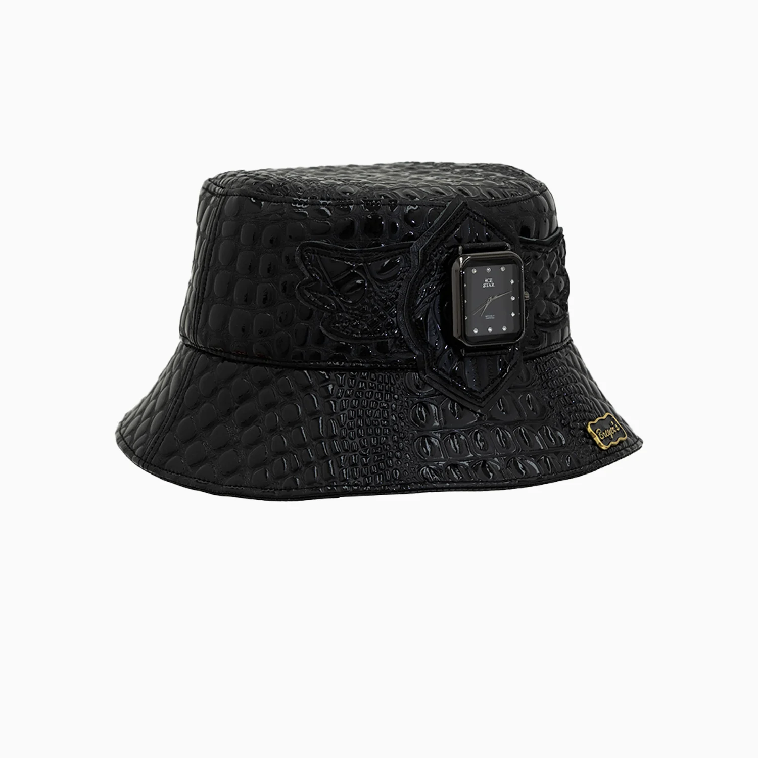 Breyer's Buck 50 Bucket Leather Watch Hat - Image 4