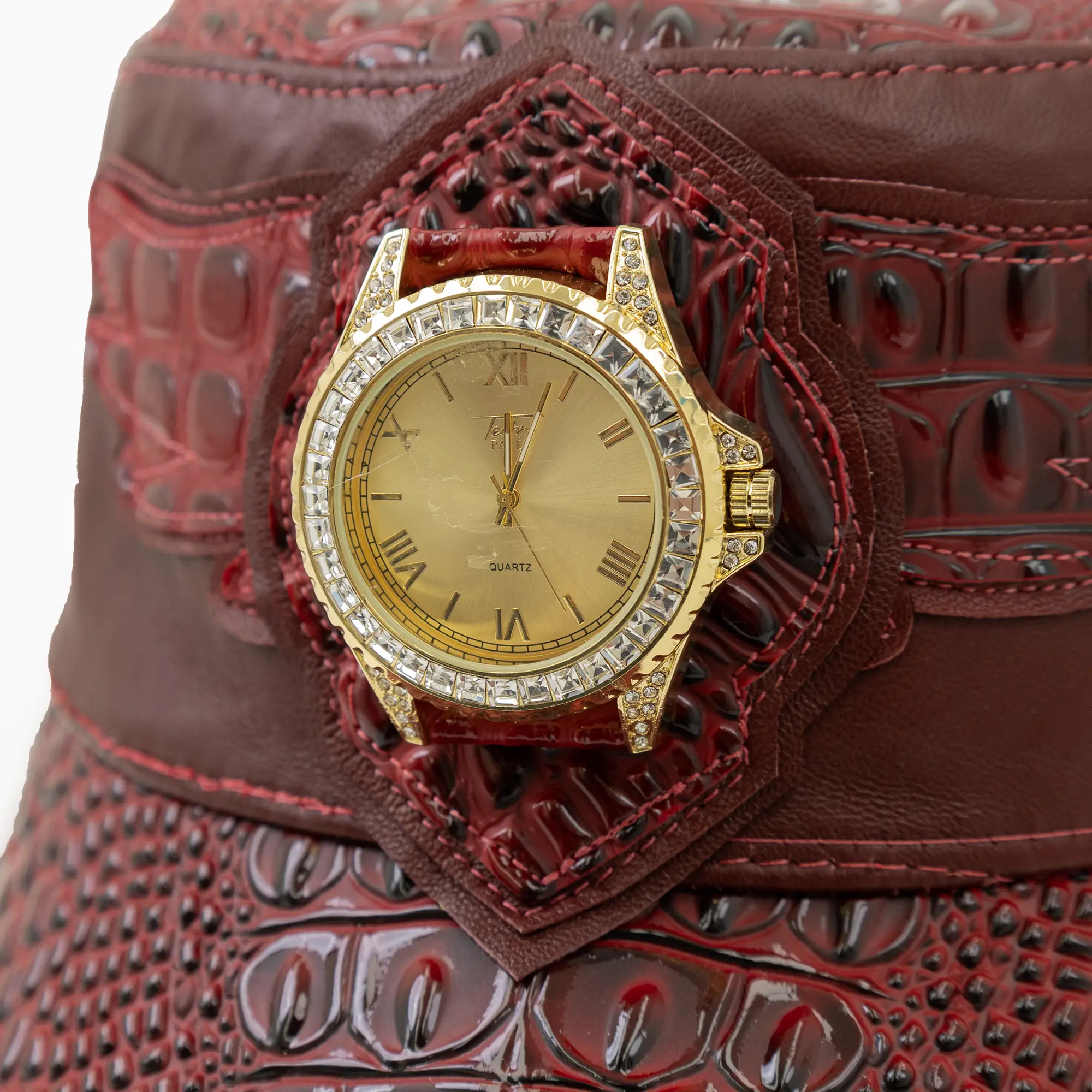 Breyer's Buck 50 Bucket Leather Watch Hat - Image 2