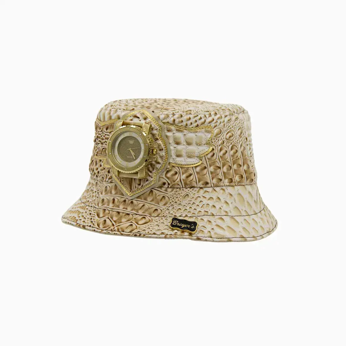 Breyer's Buck 50 Bucket Leather Watch Hat - Image 2