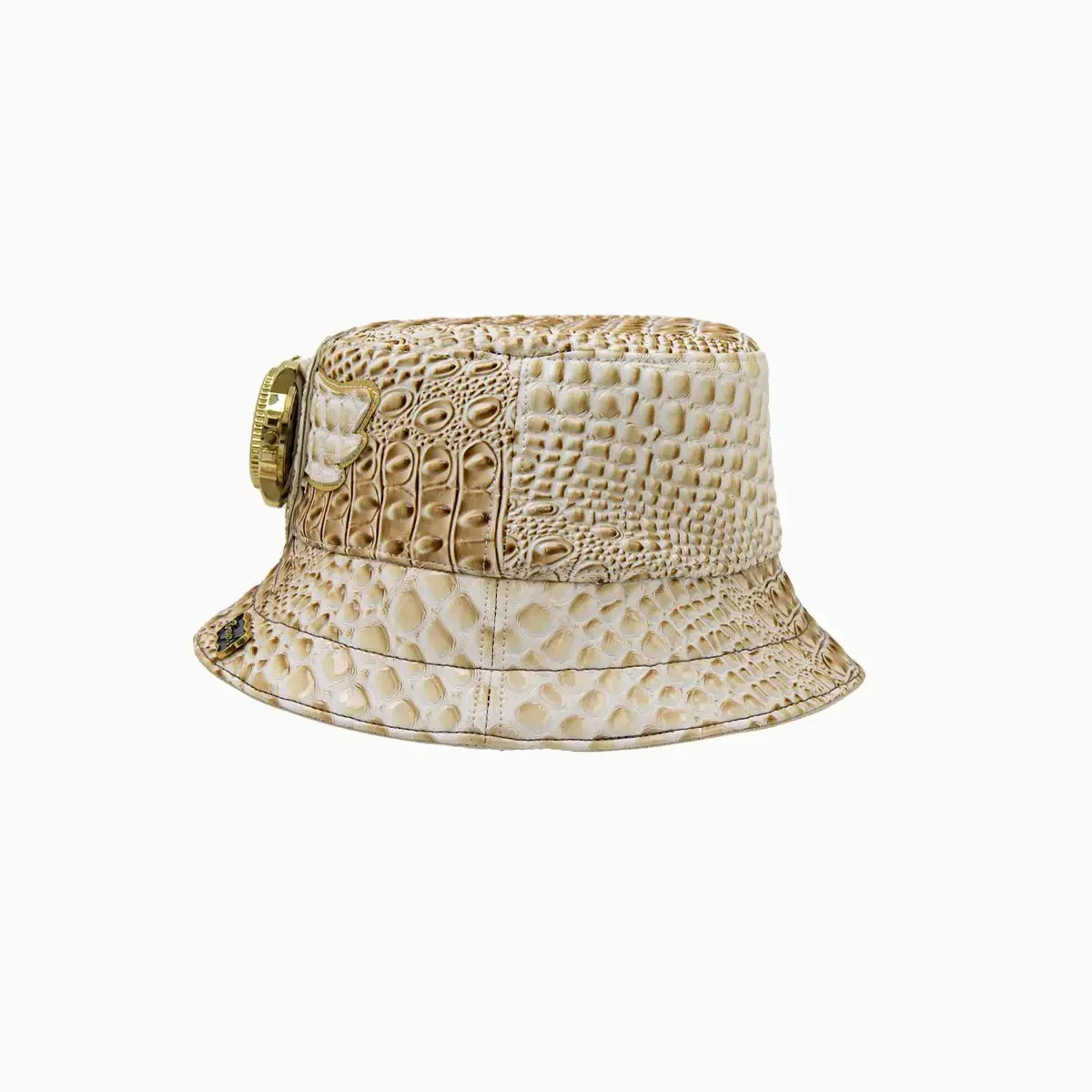Breyer's Buck 50 Bucket Leather Watch Hat - Image 4