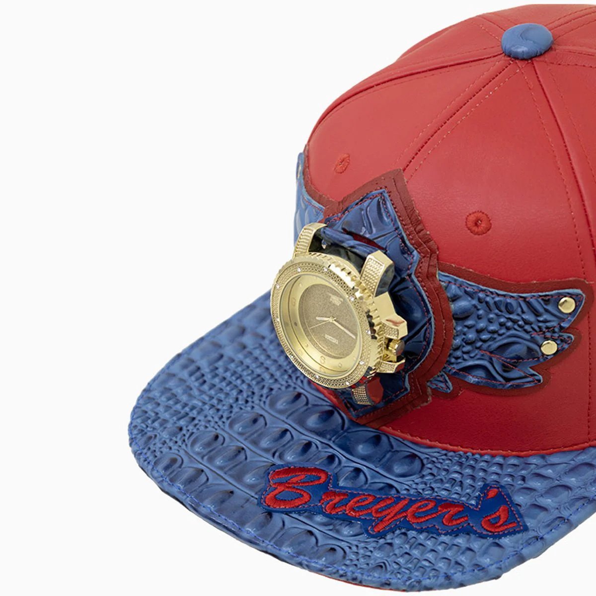Breyer's Buck 50 Leather Watch Hat With Logo - Image 5