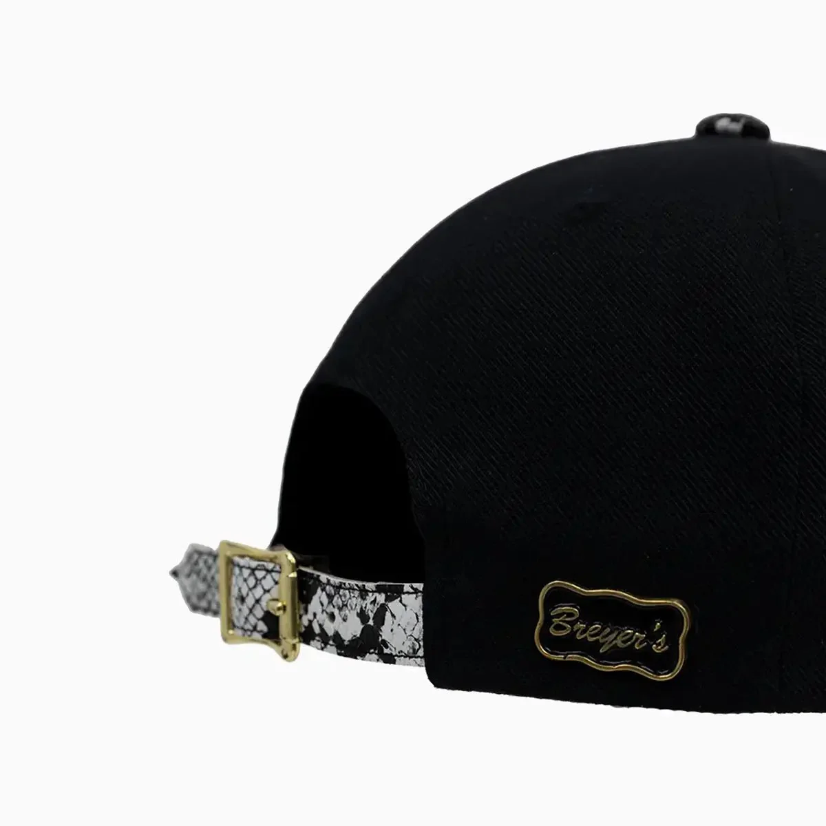 Breyer's Buck 50 OG Wool Hat With Faux Snake Skin Visor - Image 5