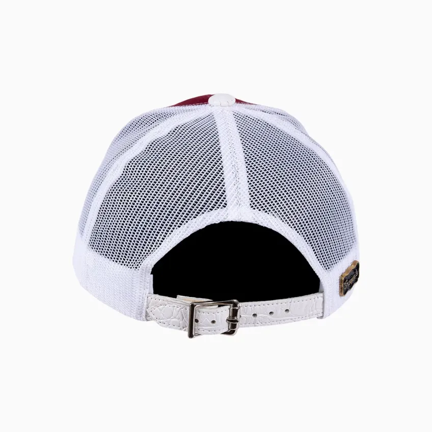 Breyer's Buck 50 Wool Trucker Hat With Leather Visor - Image 2