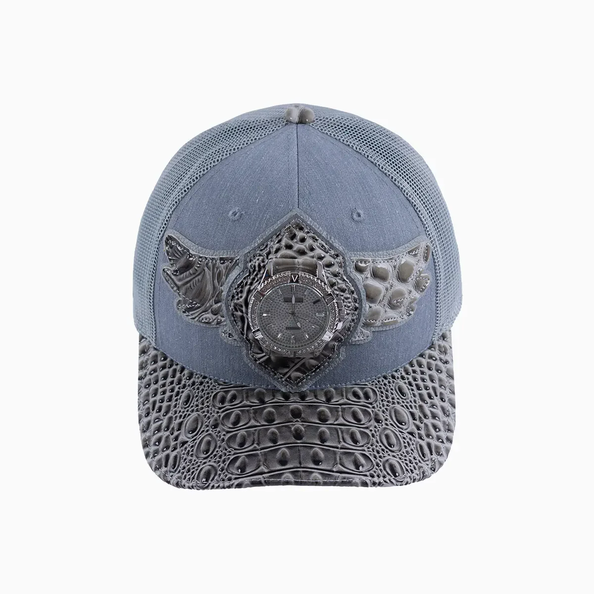 Breyer's Buck 50 Wool Trucker Hat With Leather Visor
