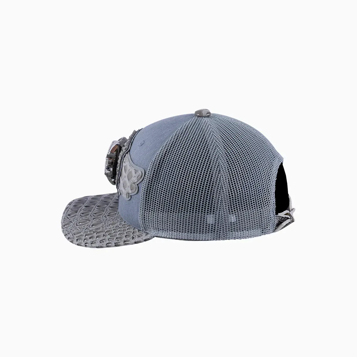 Breyer's Buck 50 Wool Trucker Hat With Leather Visor - Image 4