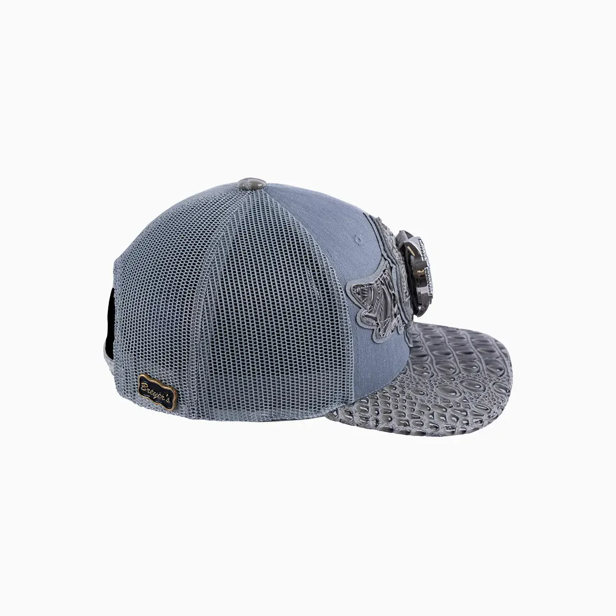 Breyer's Buck 50 Wool Trucker Hat With Leather Visor - Image 5