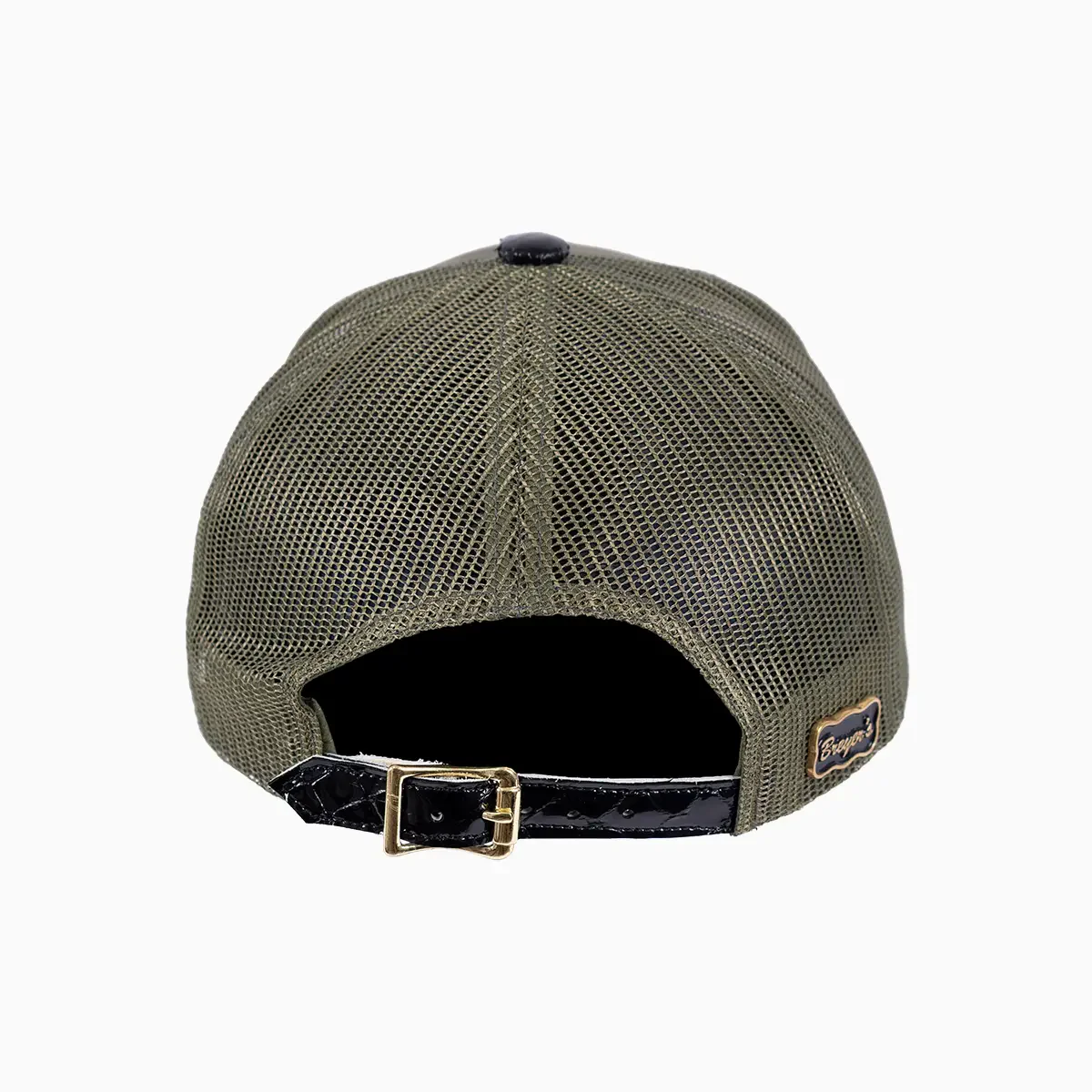 Breyer's Buck 50 Wool Trucker Hat With Leather Visor - Image 2