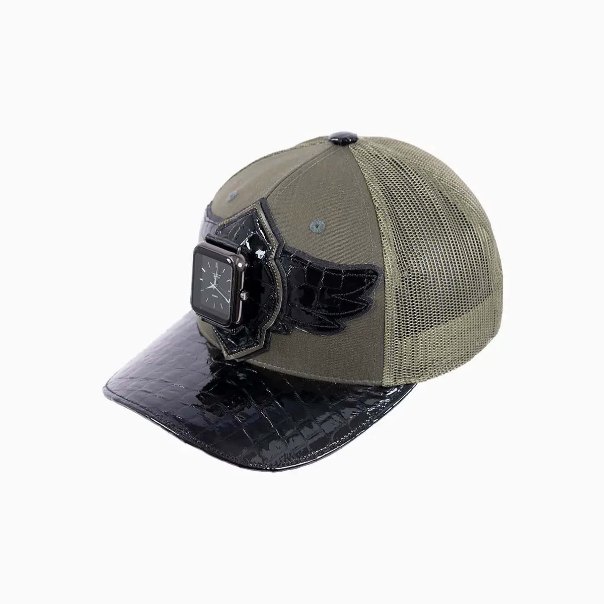 Breyer's Buck 50 Wool Trucker Hat With Leather Visor - Image 4