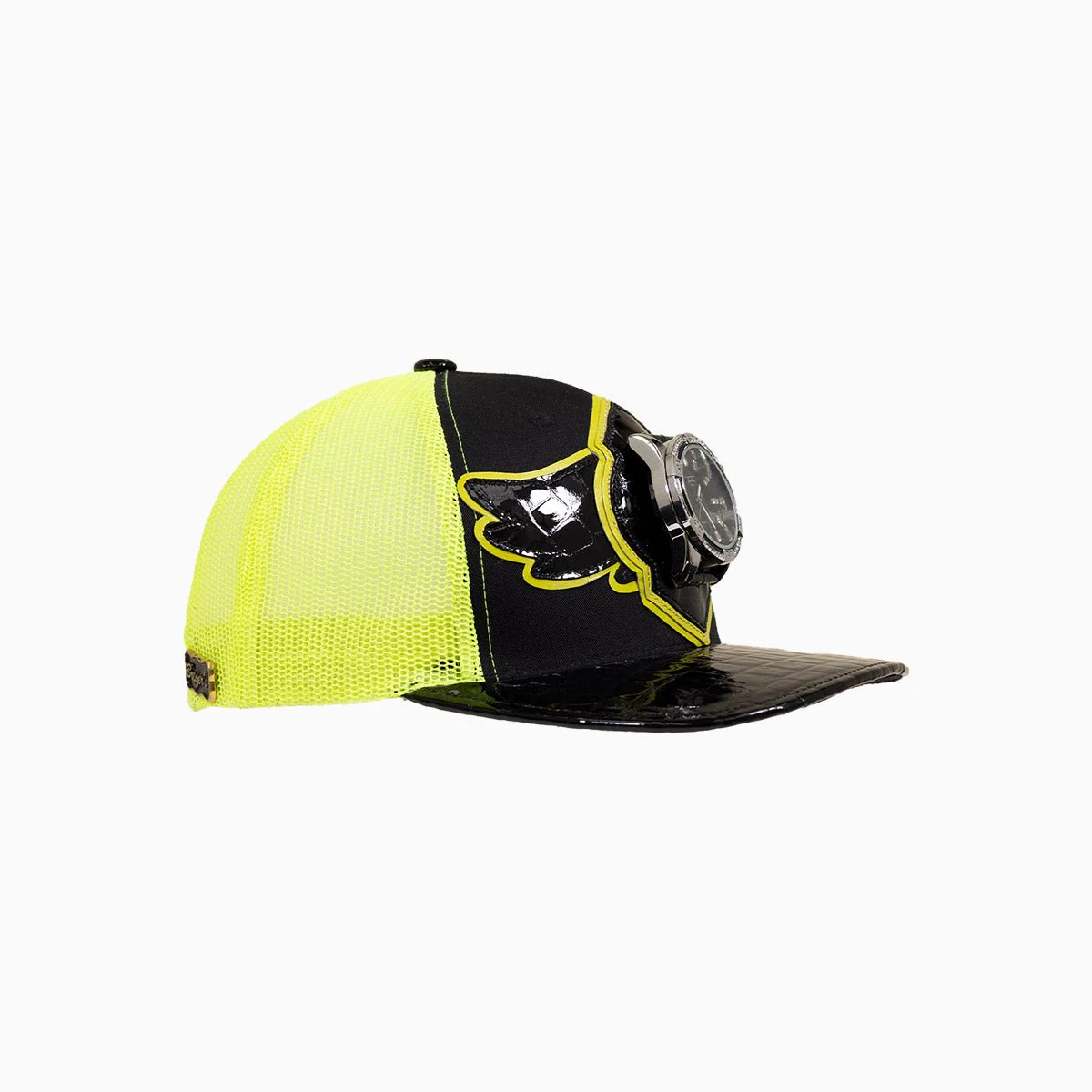 Breyer's Buck 50 Wool Trucker Hat With Leather Visor - Image 3