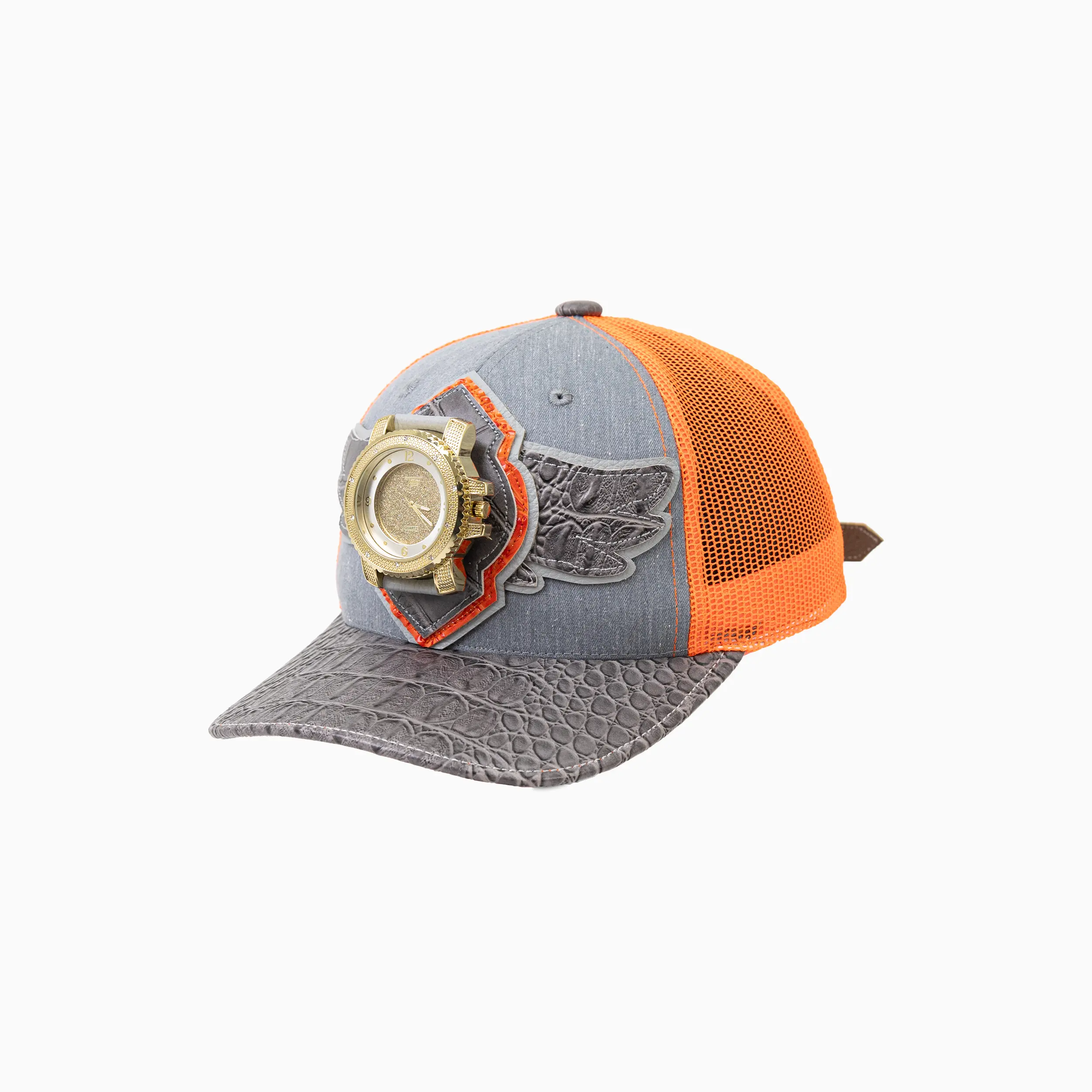 Breyer's Buck 50 Wool Trucker Hat With Leather Visor - Image 4