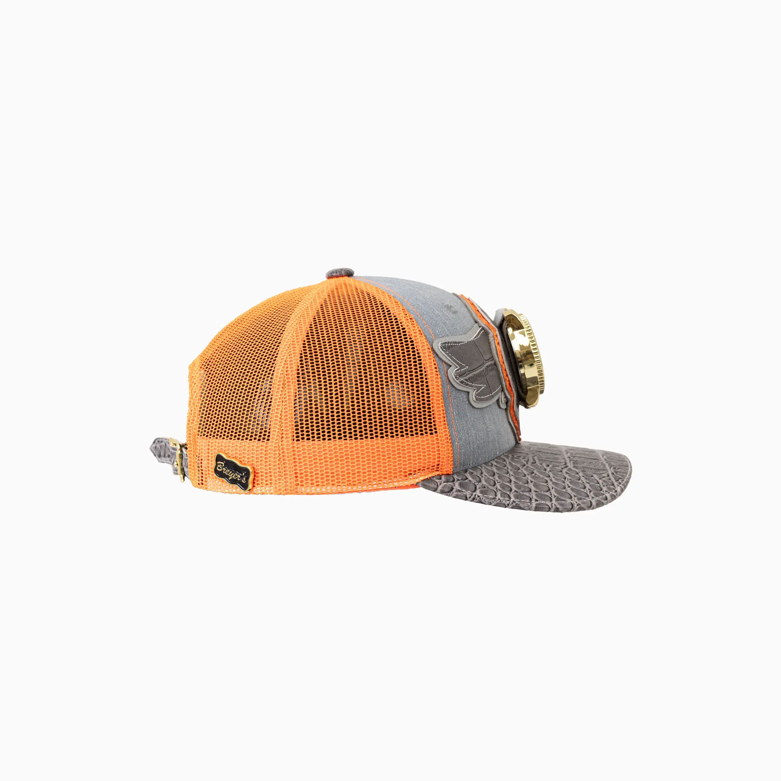 Breyer's Buck 50 Wool Trucker Hat With Leather Visor - Image 5