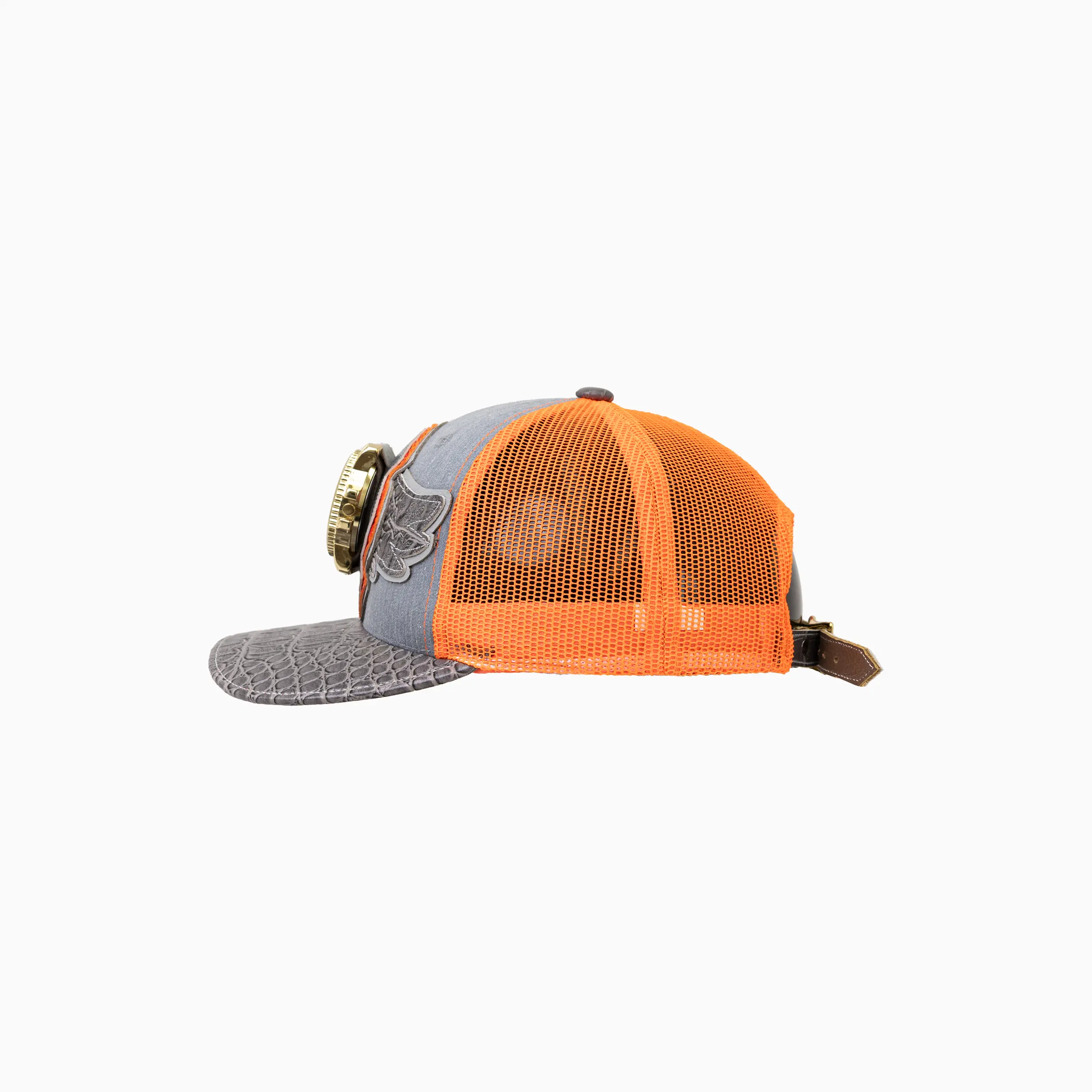 Breyer's Buck 50 Wool Trucker Hat With Leather Visor - Image 6