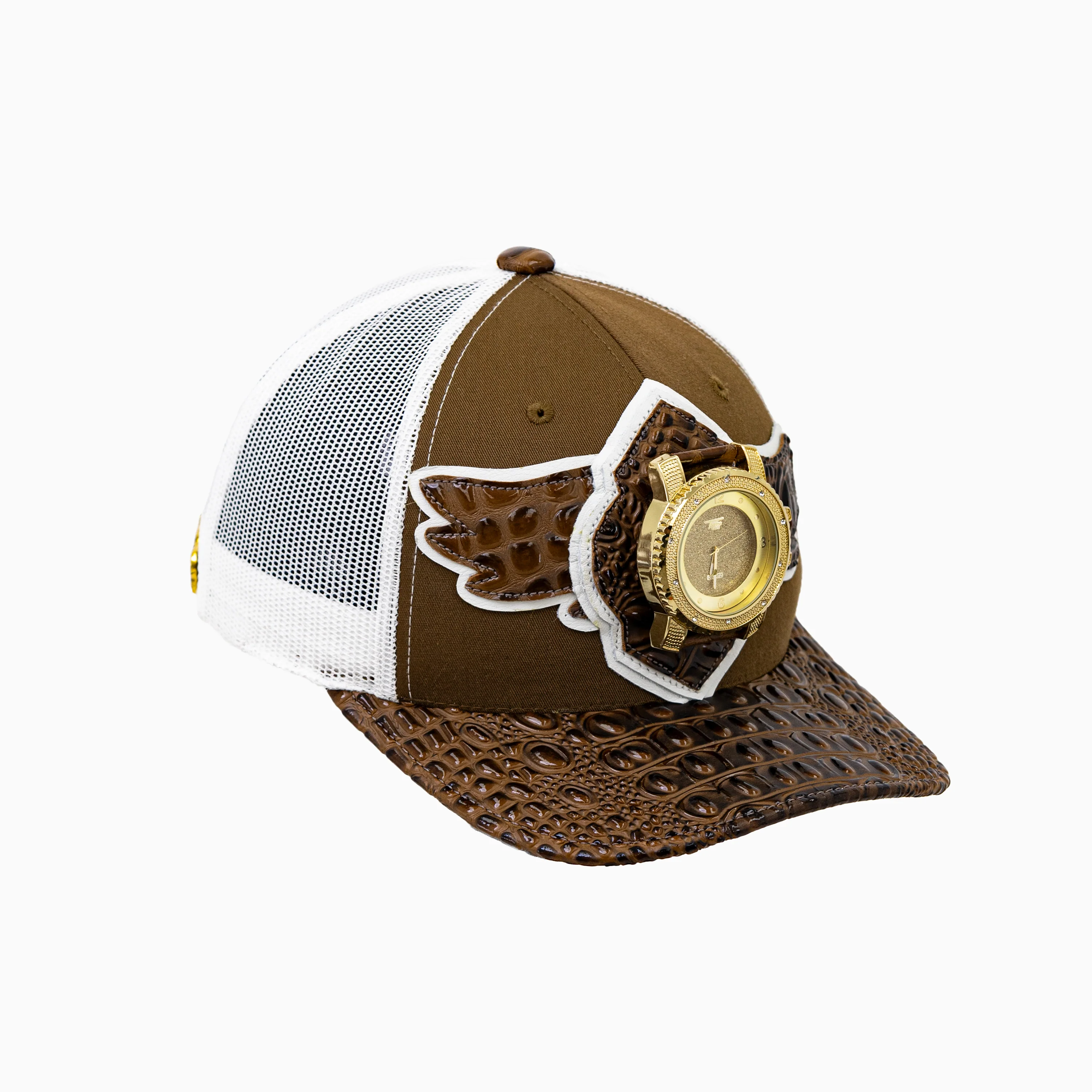 Breyer's Buck 50 Wool Trucker Hat With Leather Visor - Image 4