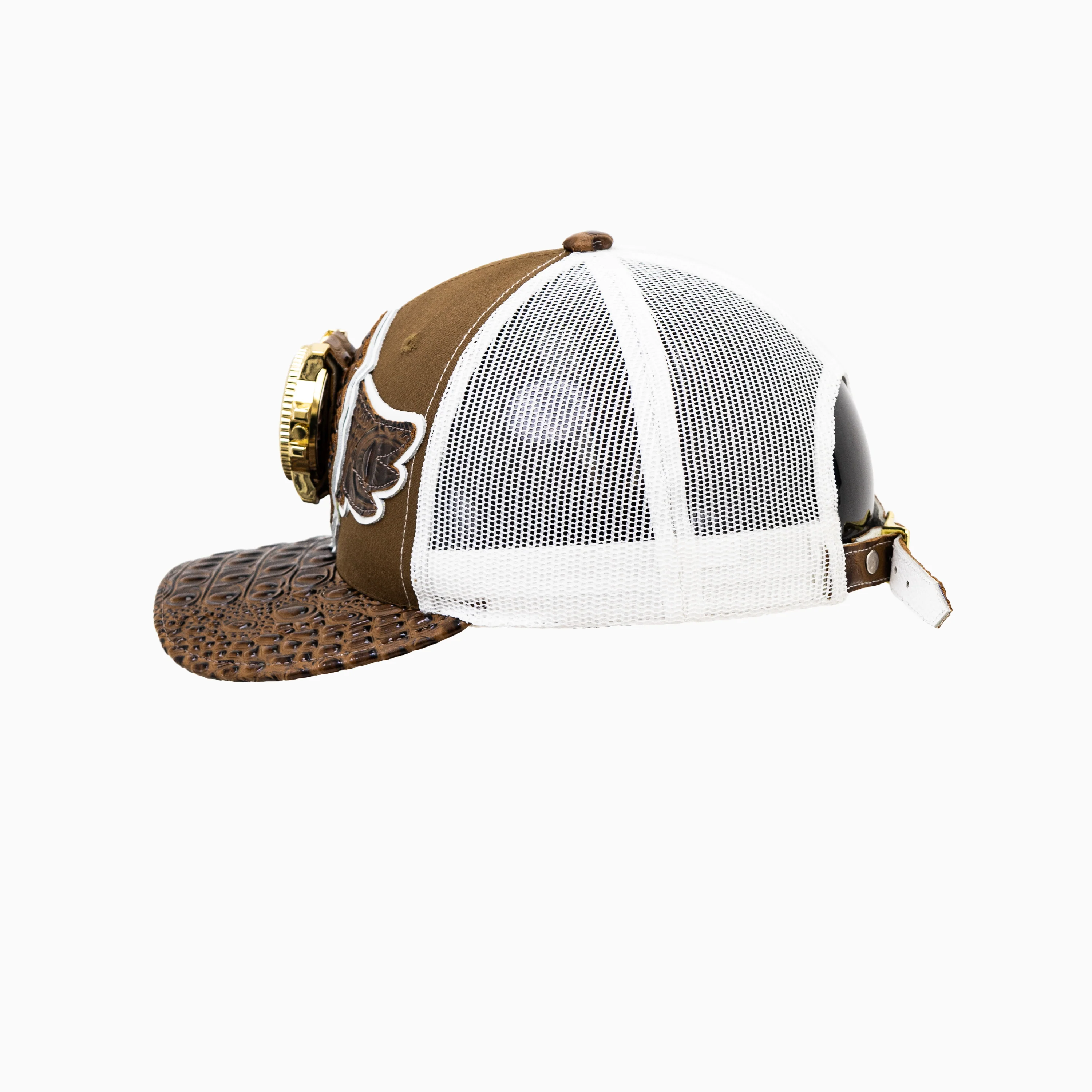 Breyer's Buck 50 Wool Trucker Hat With Leather Visor - Image 8