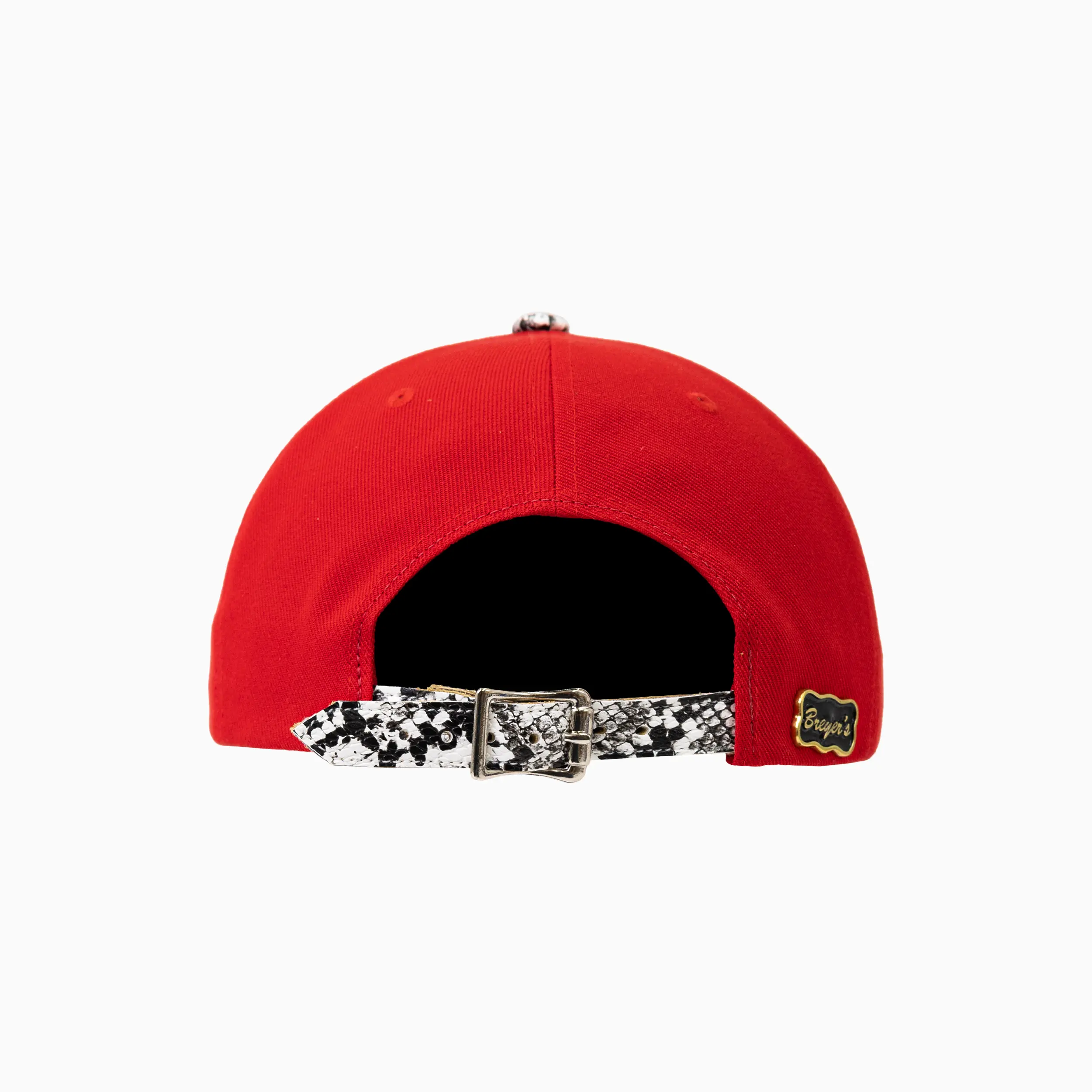 Breyer's Buck 50 Wool Watch Hat With Faux Snake Skin Visor - Image 2