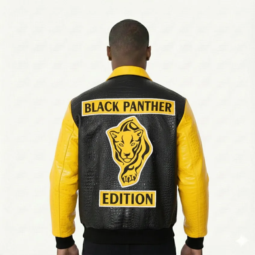Breyer's Black Panther Edition Leather Jacket - Image 2