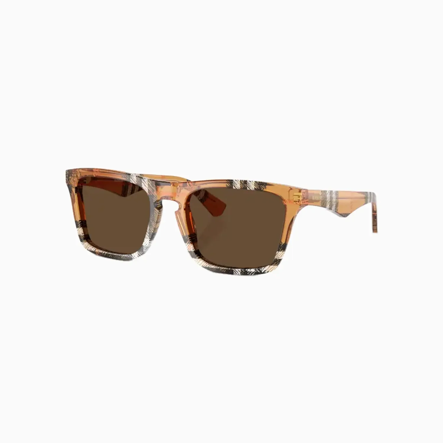 Men's Check Square Sunglasses - Image 2