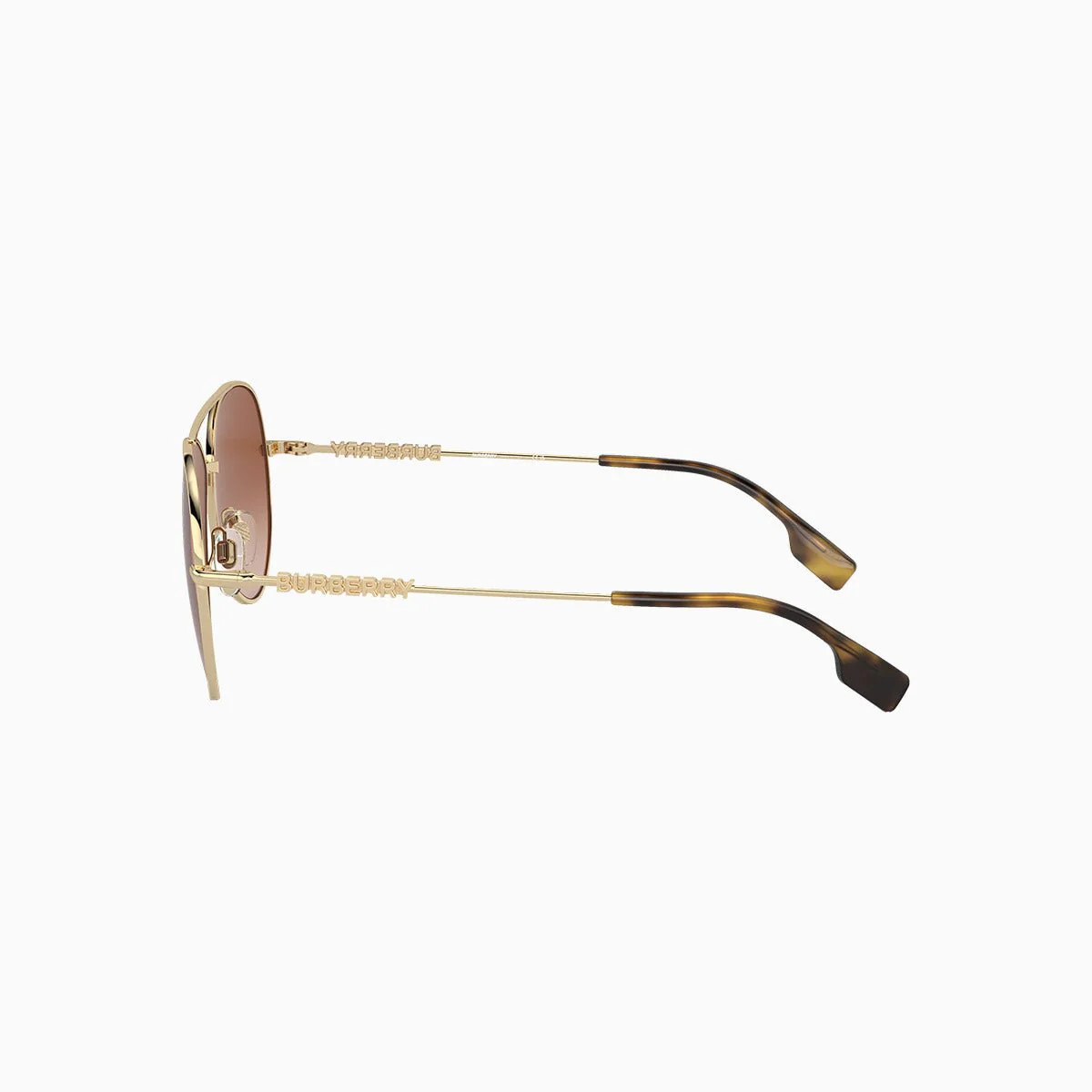Women's Burberry Logo Pilot Sunglasses - Image 4