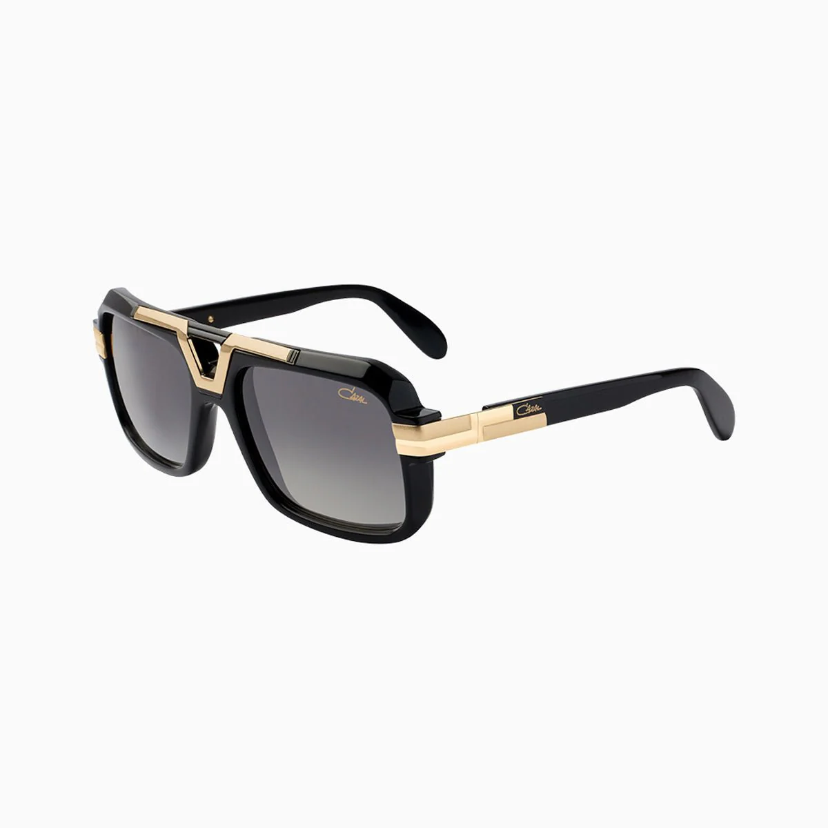 Men's Cazal 664 001 Black Gold Sunglasses - Image 2