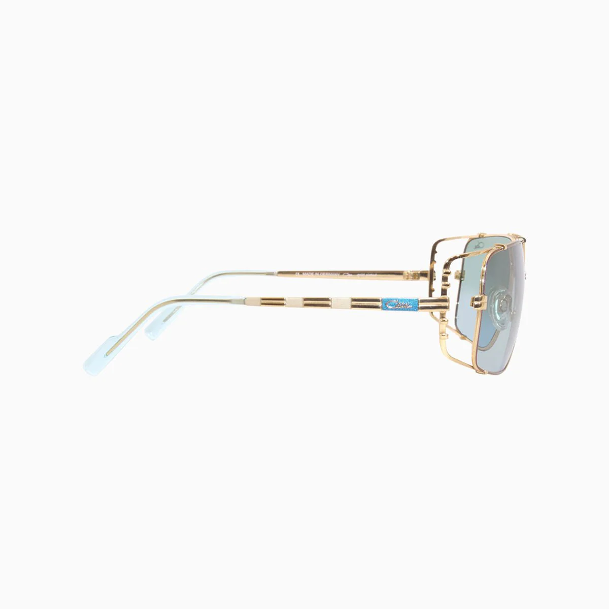 Men's Cazal 9093 001 Turquoise Green Sunglasses - Image 3