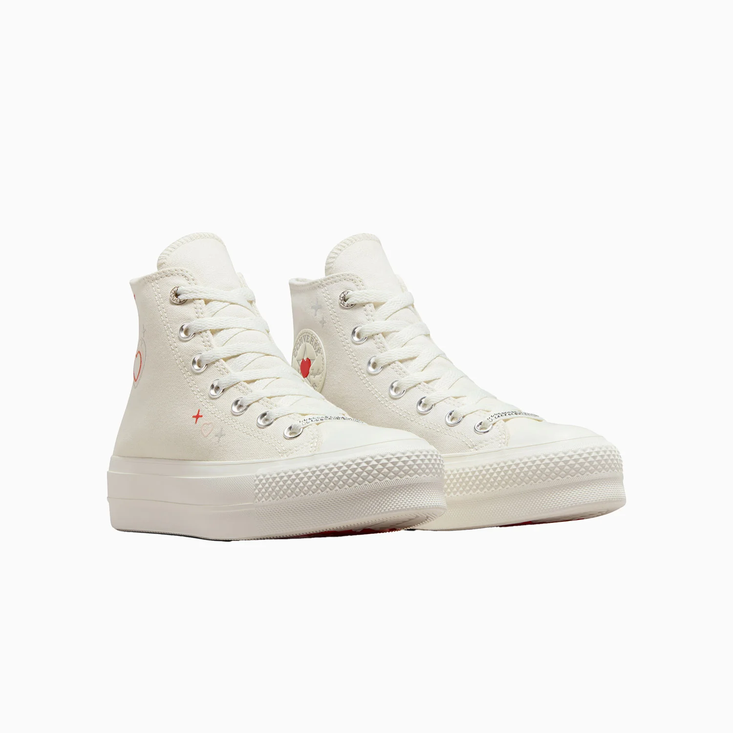Women's Chuck Taylor All Star High Lift Platform Y2K Heart - Image 2