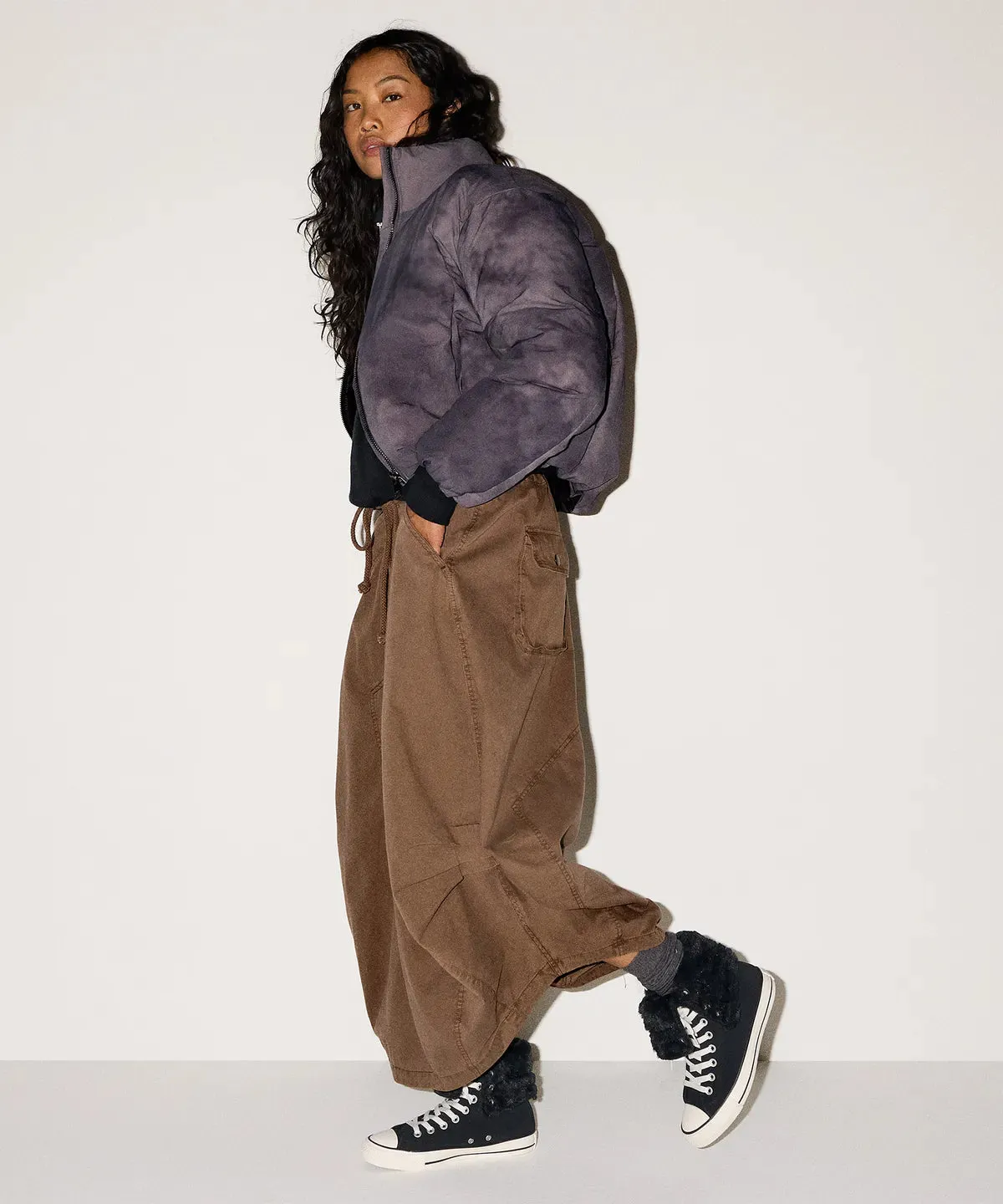 Women's All Star Fold Over Hi Faux Fur - Image 4