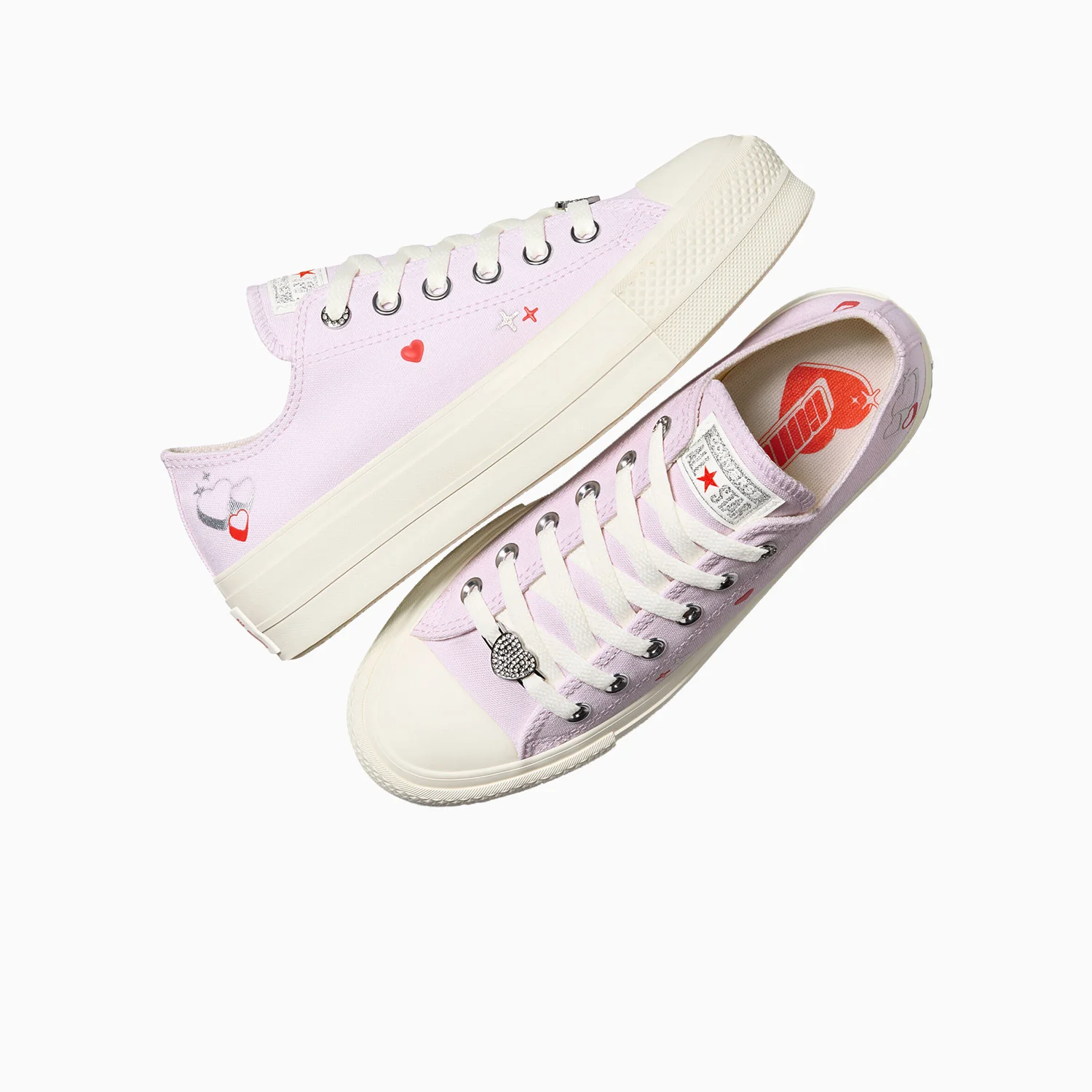 Women's Chuck Taylor All Star Lift Platform Y2K Heart - Image 2