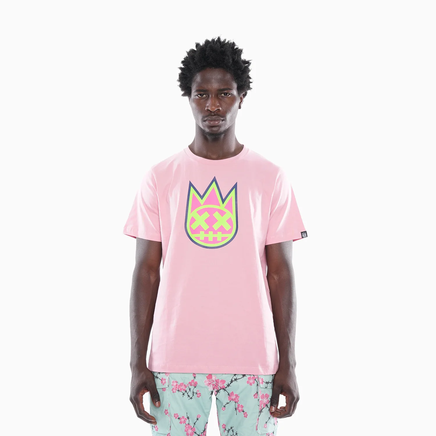 Men's 3D Clean Shimuchan Logo Crew Neck T-Shirt