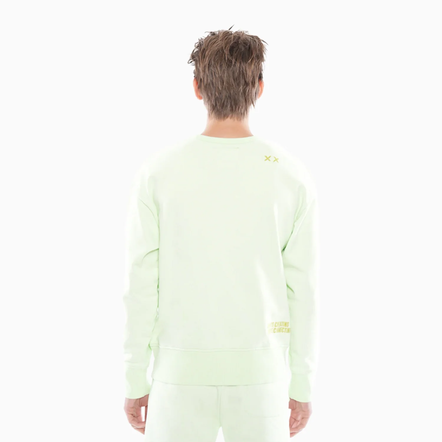Men's Crew Neck Fleece Sweatshirt - Image 2
