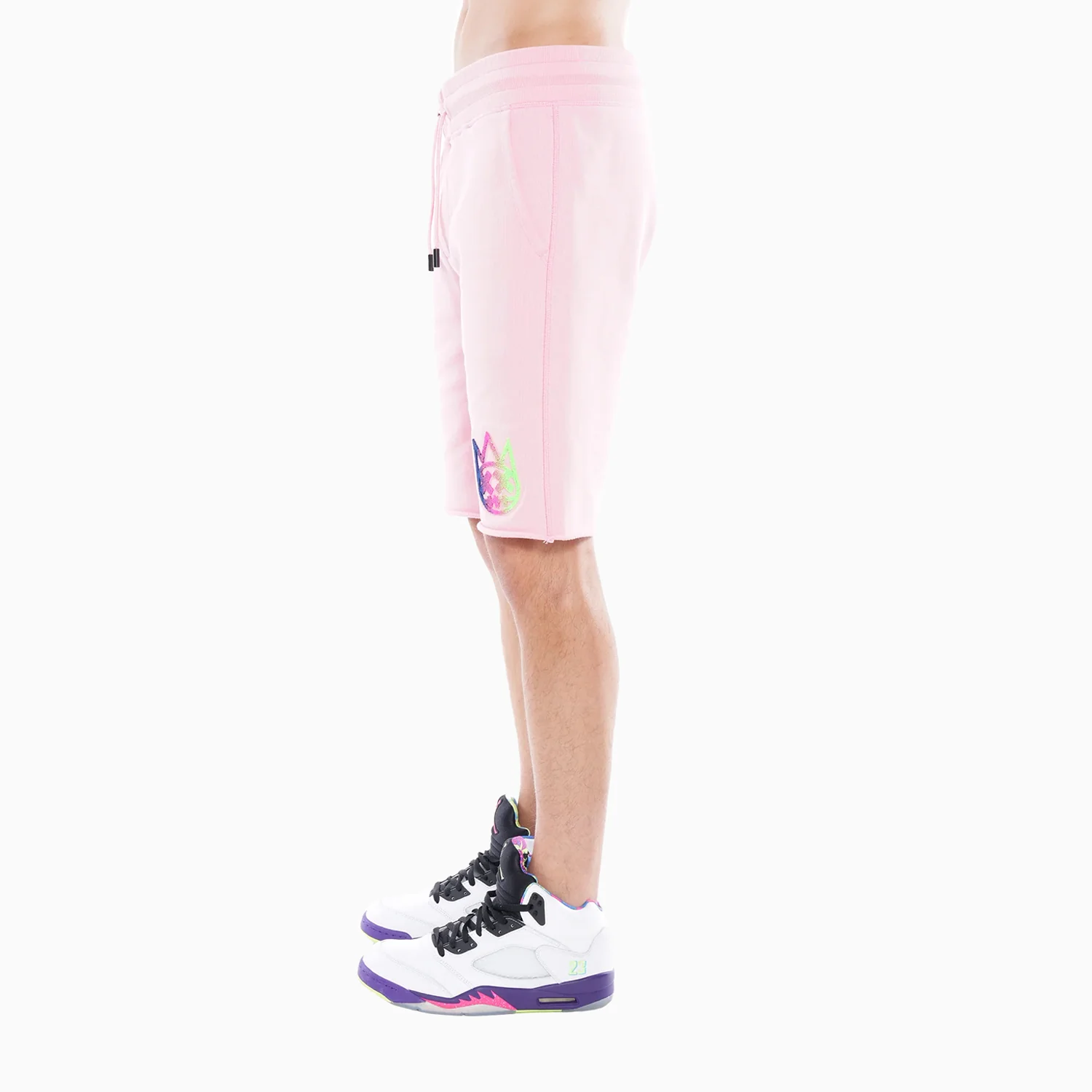 Men's Sweatshorts in Candy Pink - Image 4