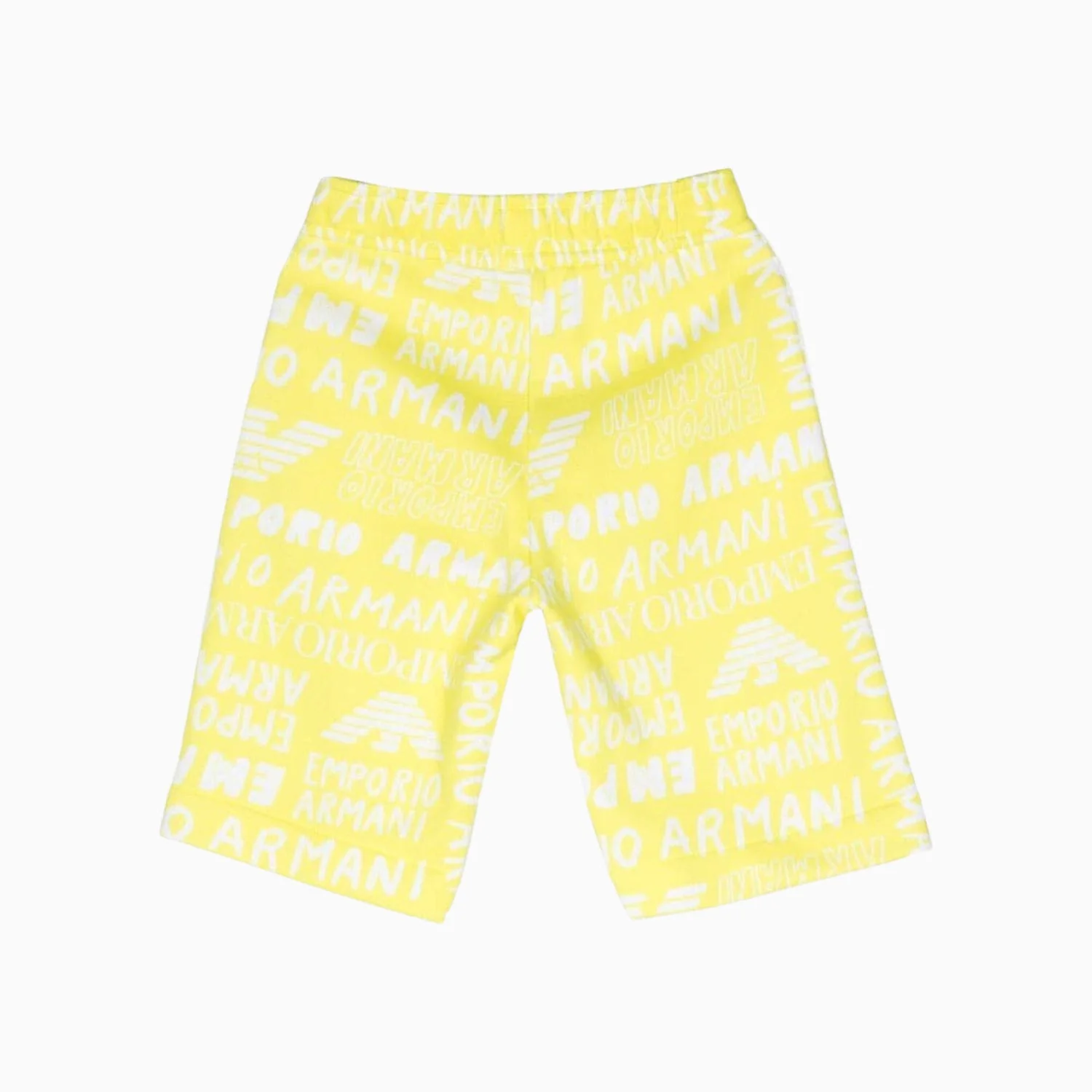 Kid's Gradient Logo Jersey T Shirt And Shorts Outfit - Image 3
