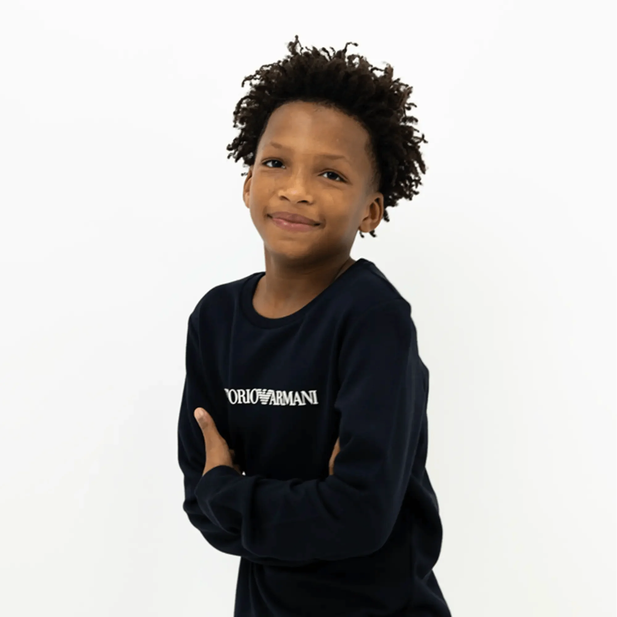 Kid's Logo Crew Neck Sweatshirt - Image 4